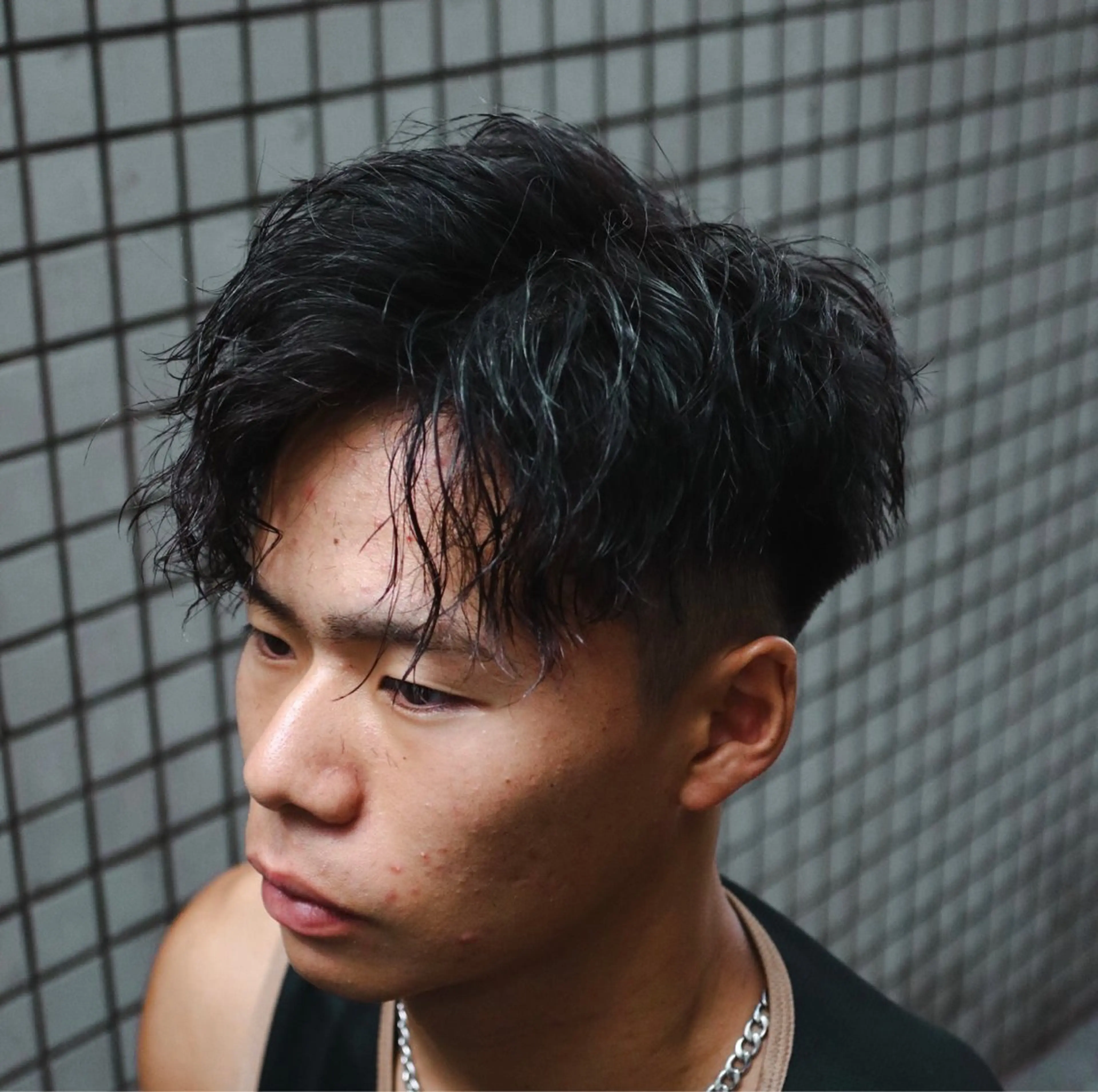 ショート カラー パーマ メンズ 💈men's💈 satoru中目黒のヘアスタイル