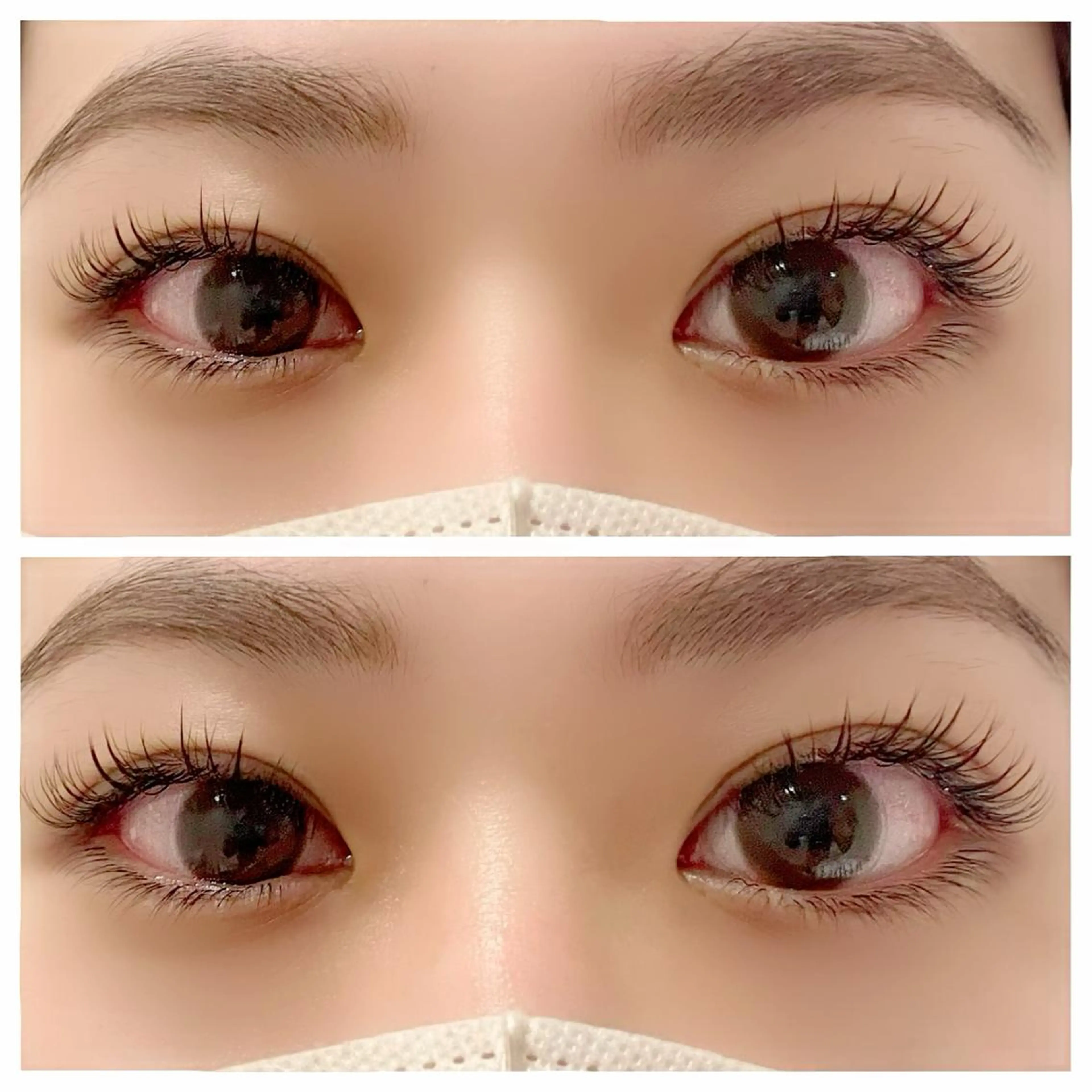 マツエク・マツパ 付け放題 キュート ナチュラル eye natsuのマツエク・マツパデザイン