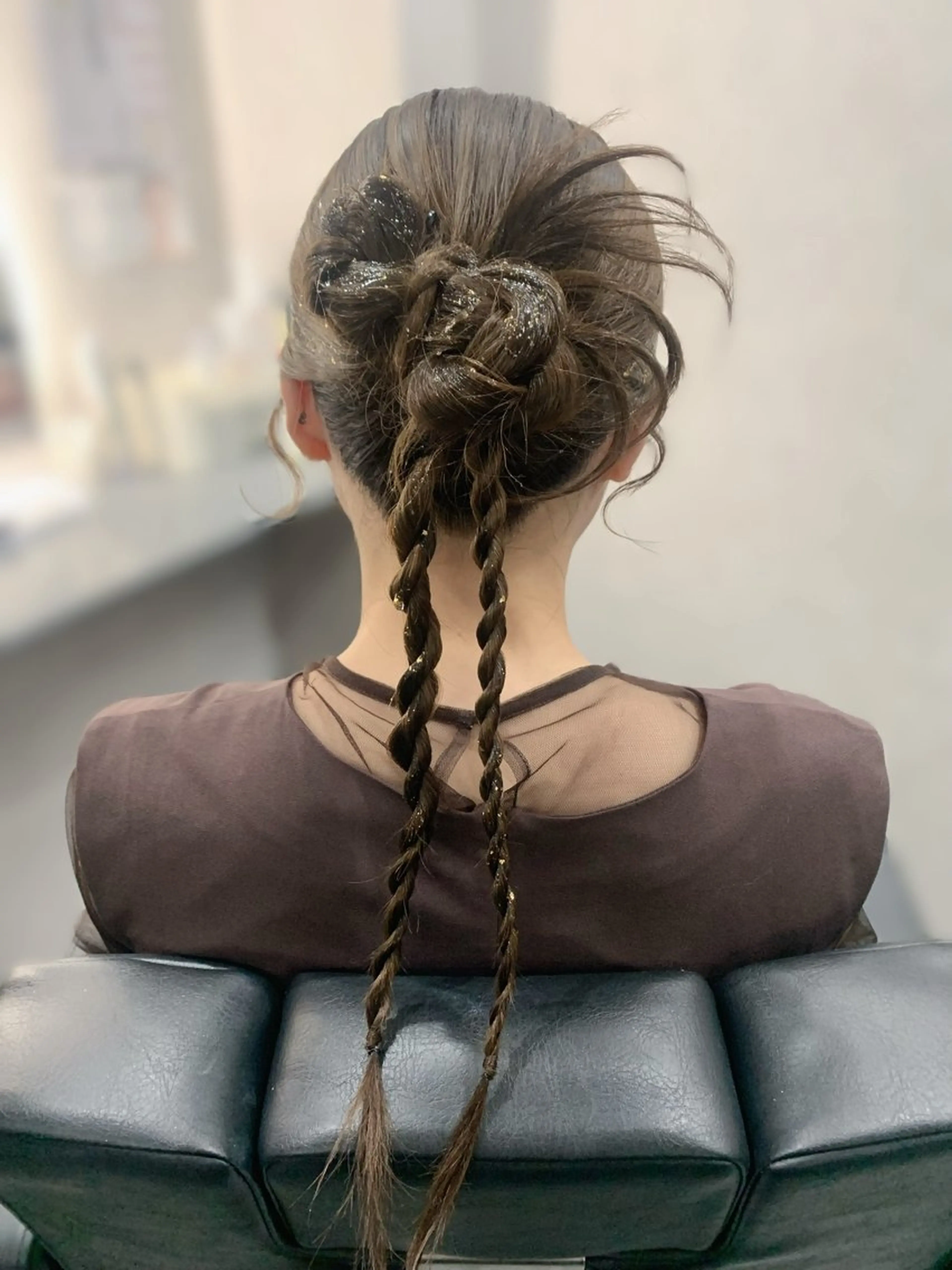 ヘアアレンジ ヘアセット 中川 沙里のヘアスタイル