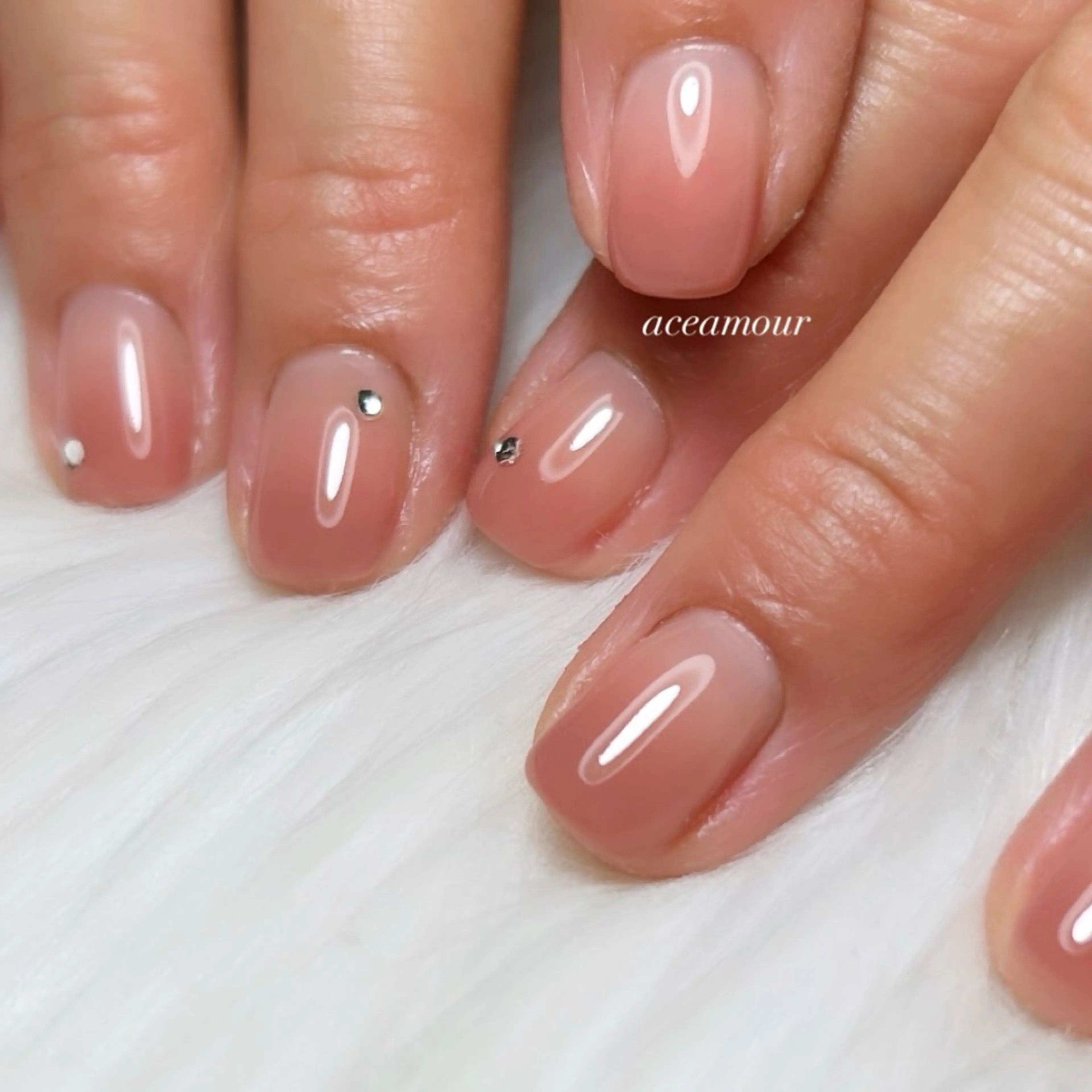 ネイル ネイル/耳つぼ /新ホワイトニングのネイルデザイン