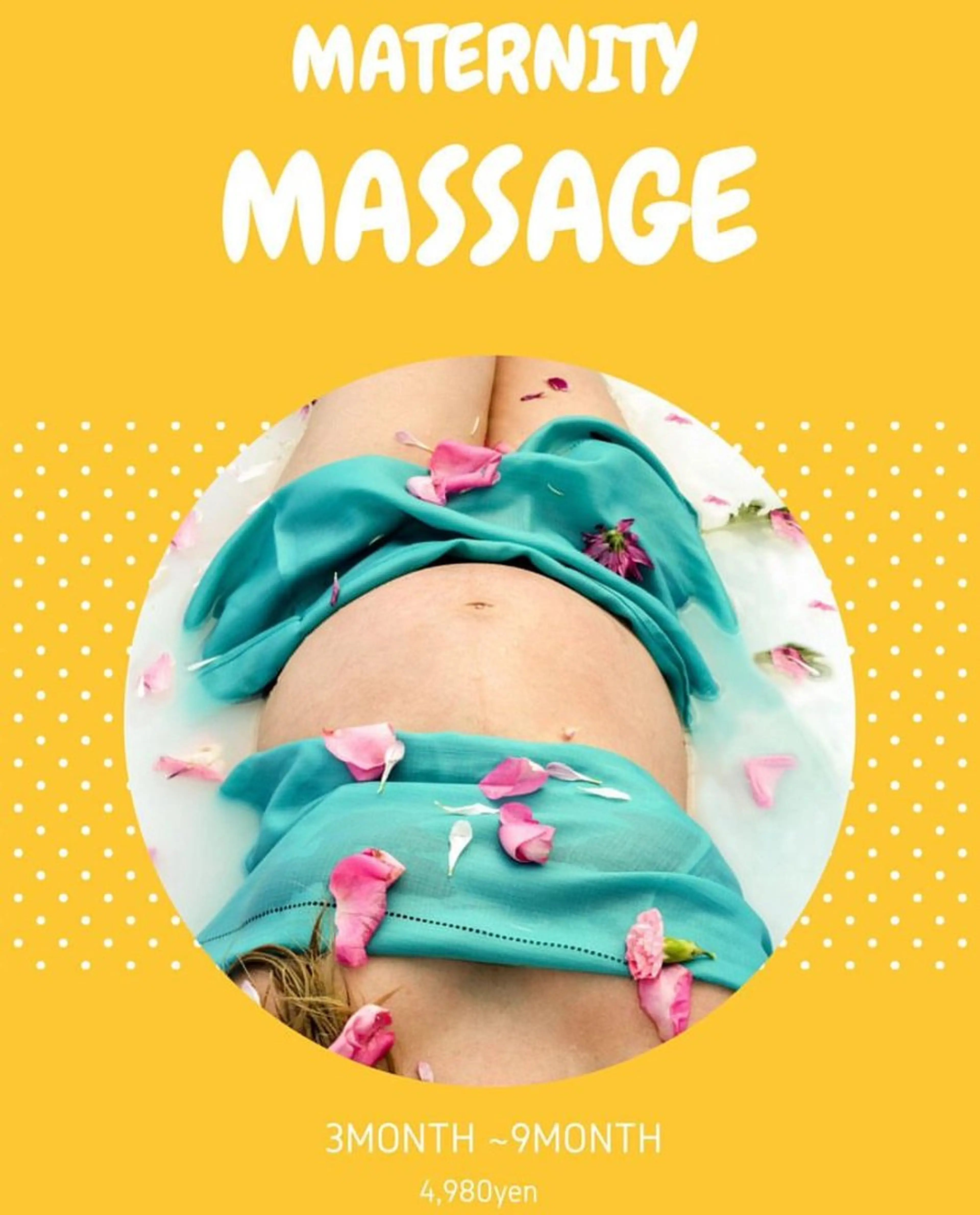 マタニティ🤰マッサージ3ヶ月​〜​お産後3ヶ月までの写真