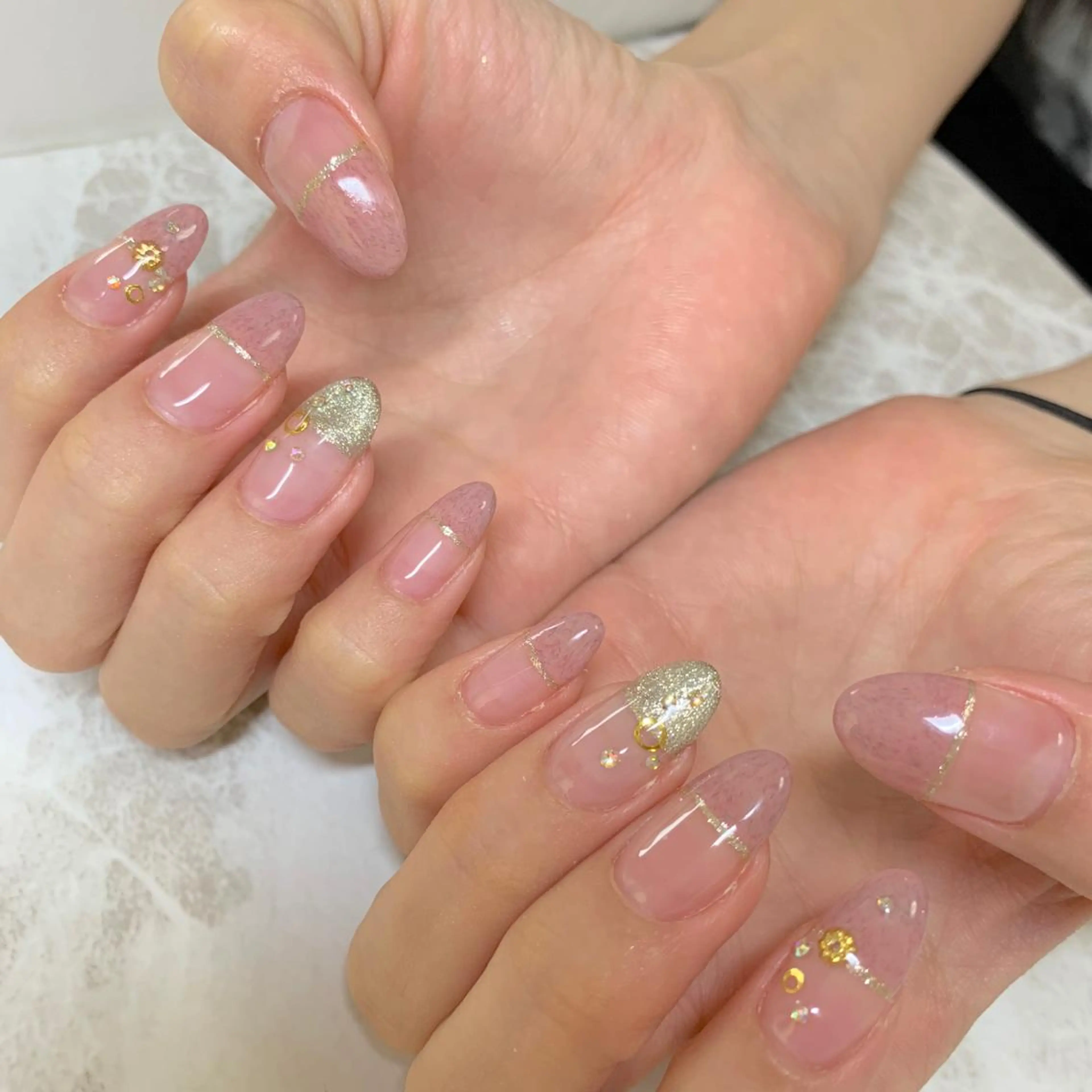 ネイル アートネイル フレンチネイル LULU LIMAのネイルデザイン