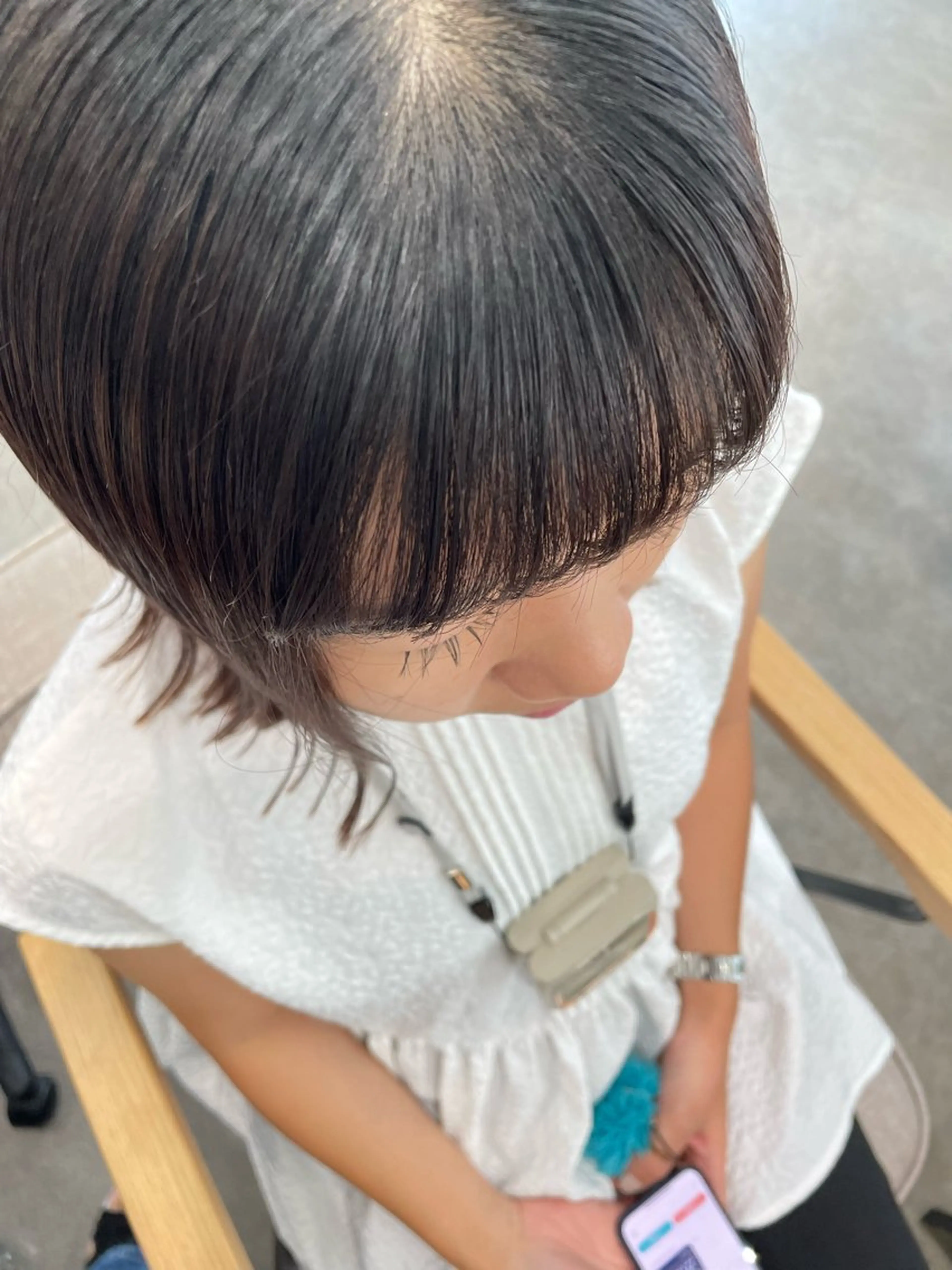 パーマ ストレートパーマ 小坂 郁美のヘアスタイル