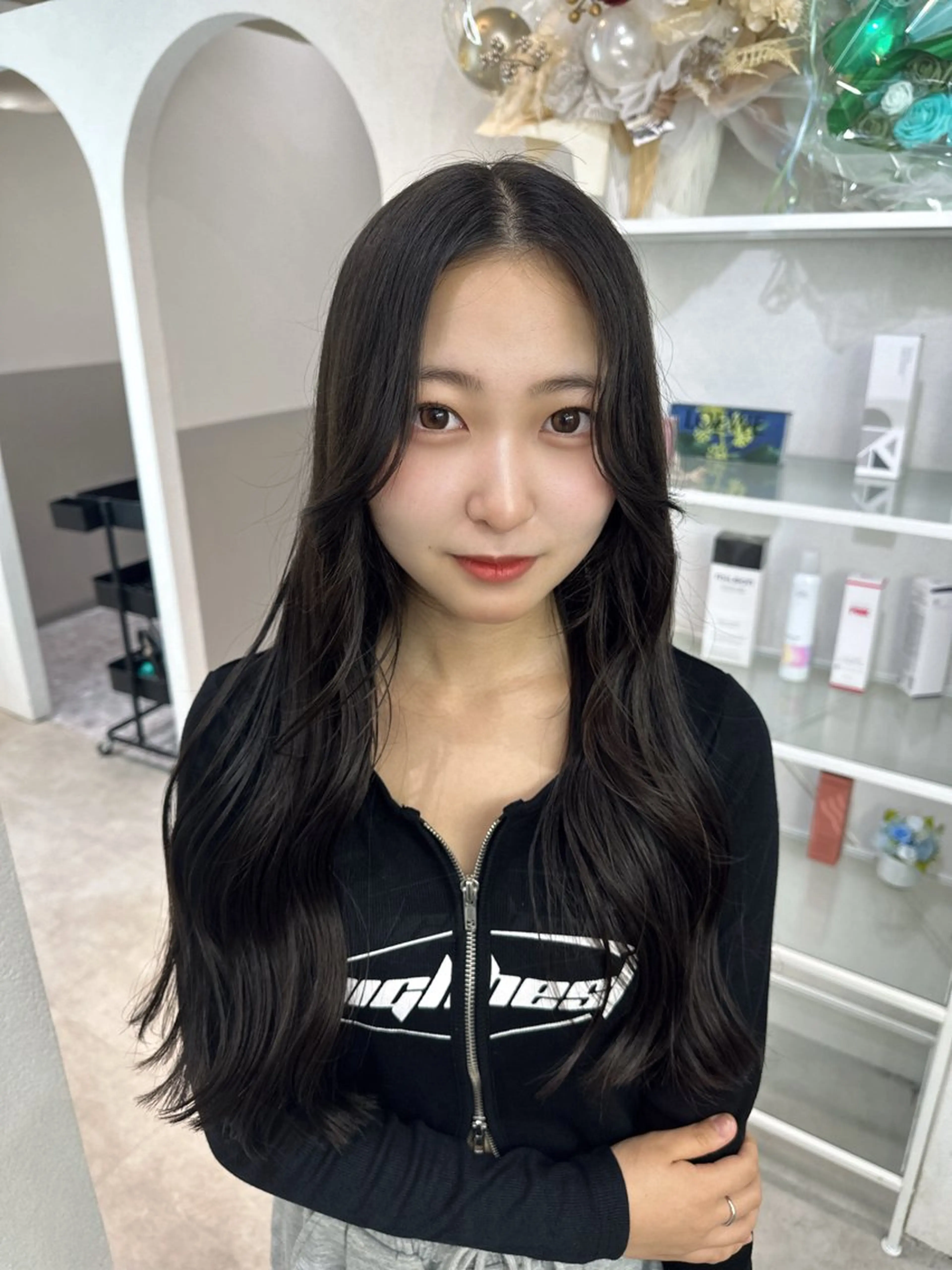 ロング カラー ヘアカラー トリートメント 🪞個室サロン/韓国 艶髪/keito🪞のヘアスタイル