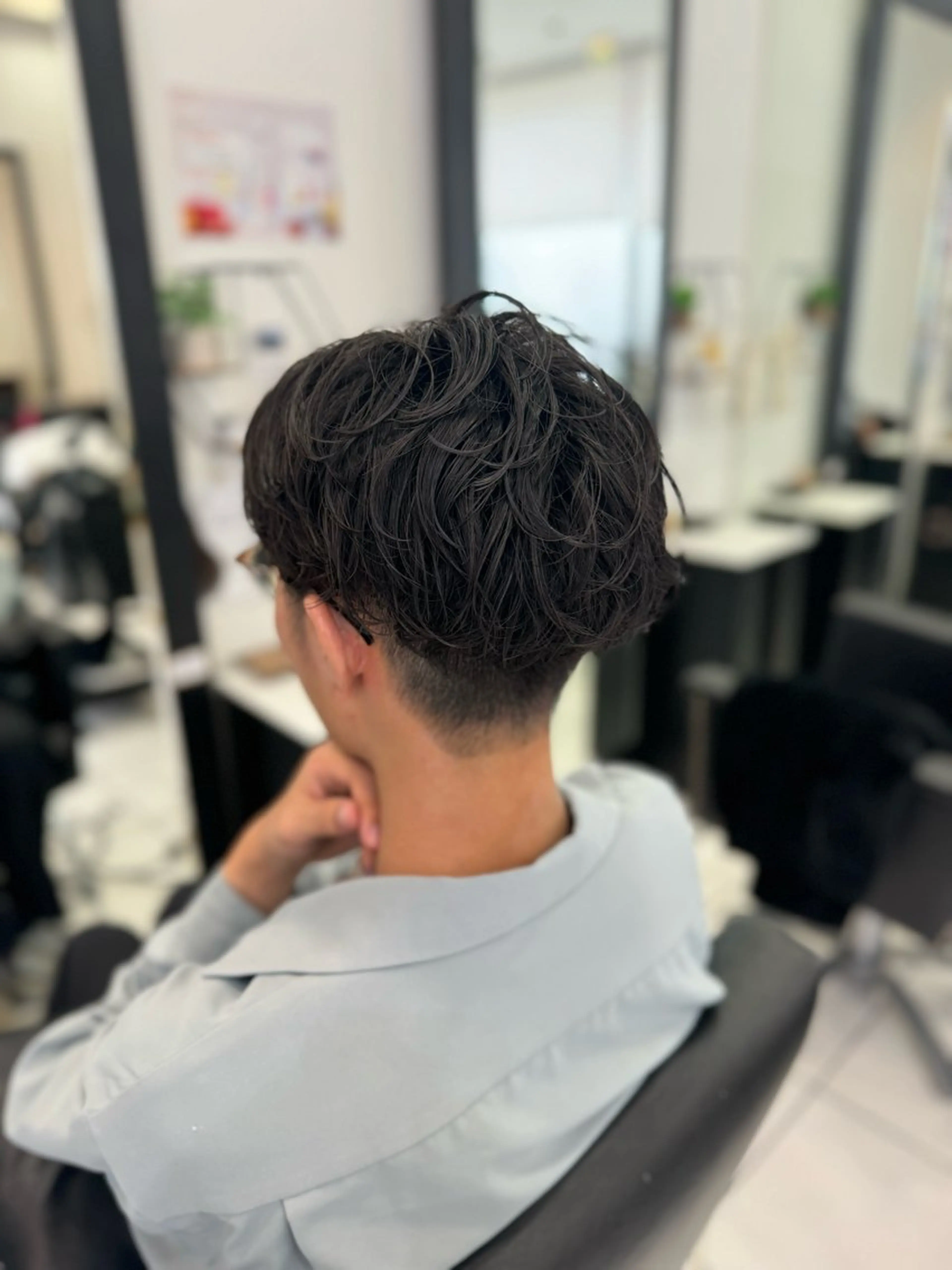 メンズ YASU🍎CUT 赤系カラー/ヘアケアのヘアスタイル