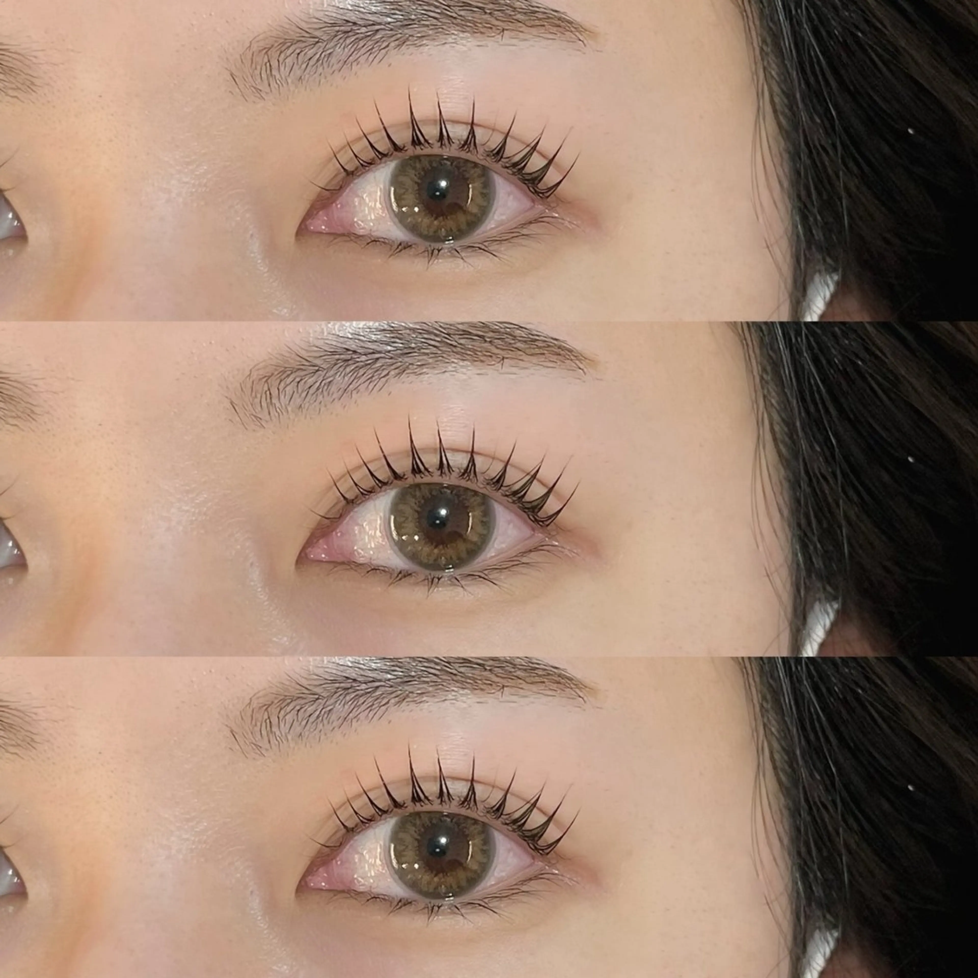 マツエク・マツパ パリジェンヌラッシュリフト マツパ 棚橋 光海のヘアスタイル