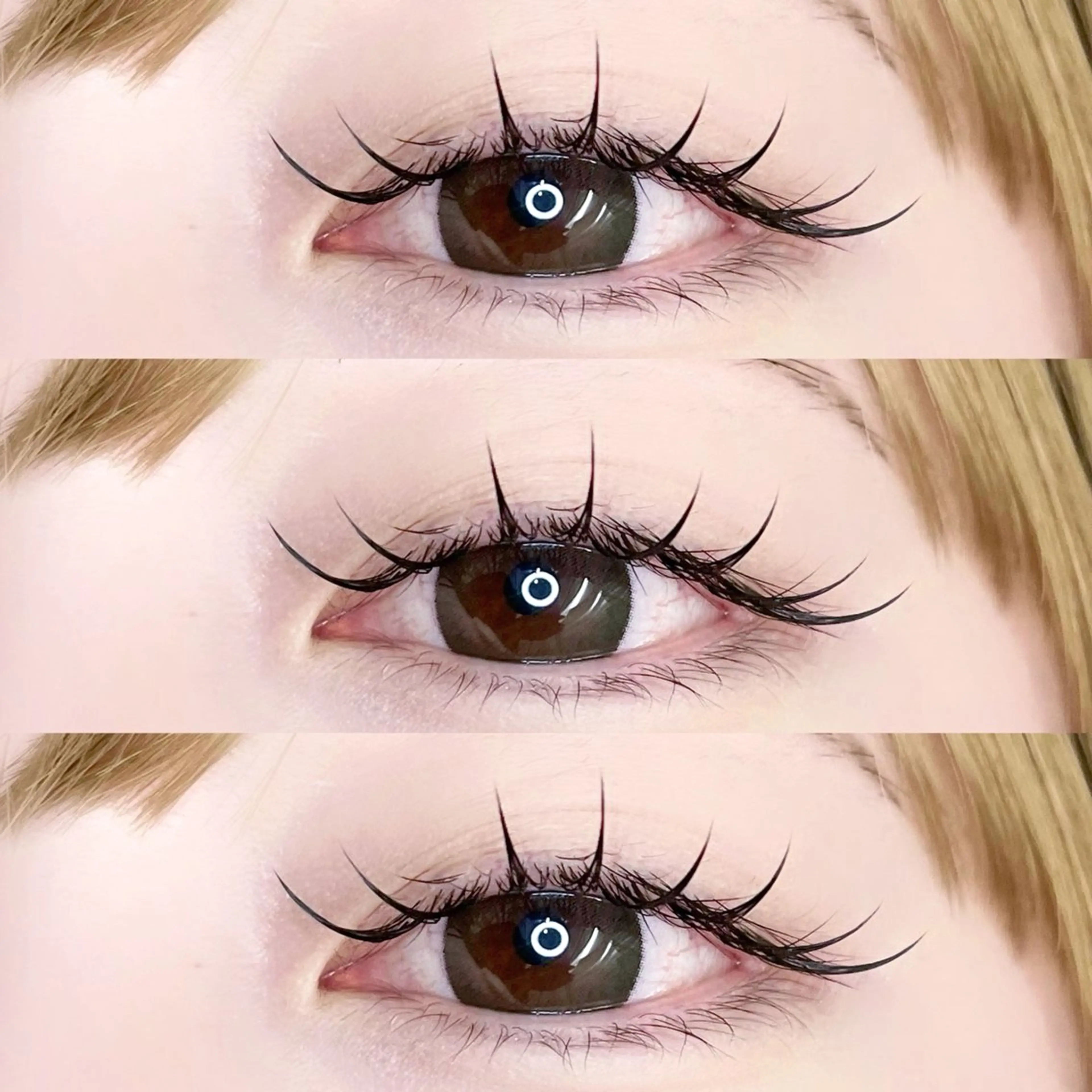 マツエク・マツパ フラットラッシュ マツエク ゆいな 💖のマツエク・マツパデザイン