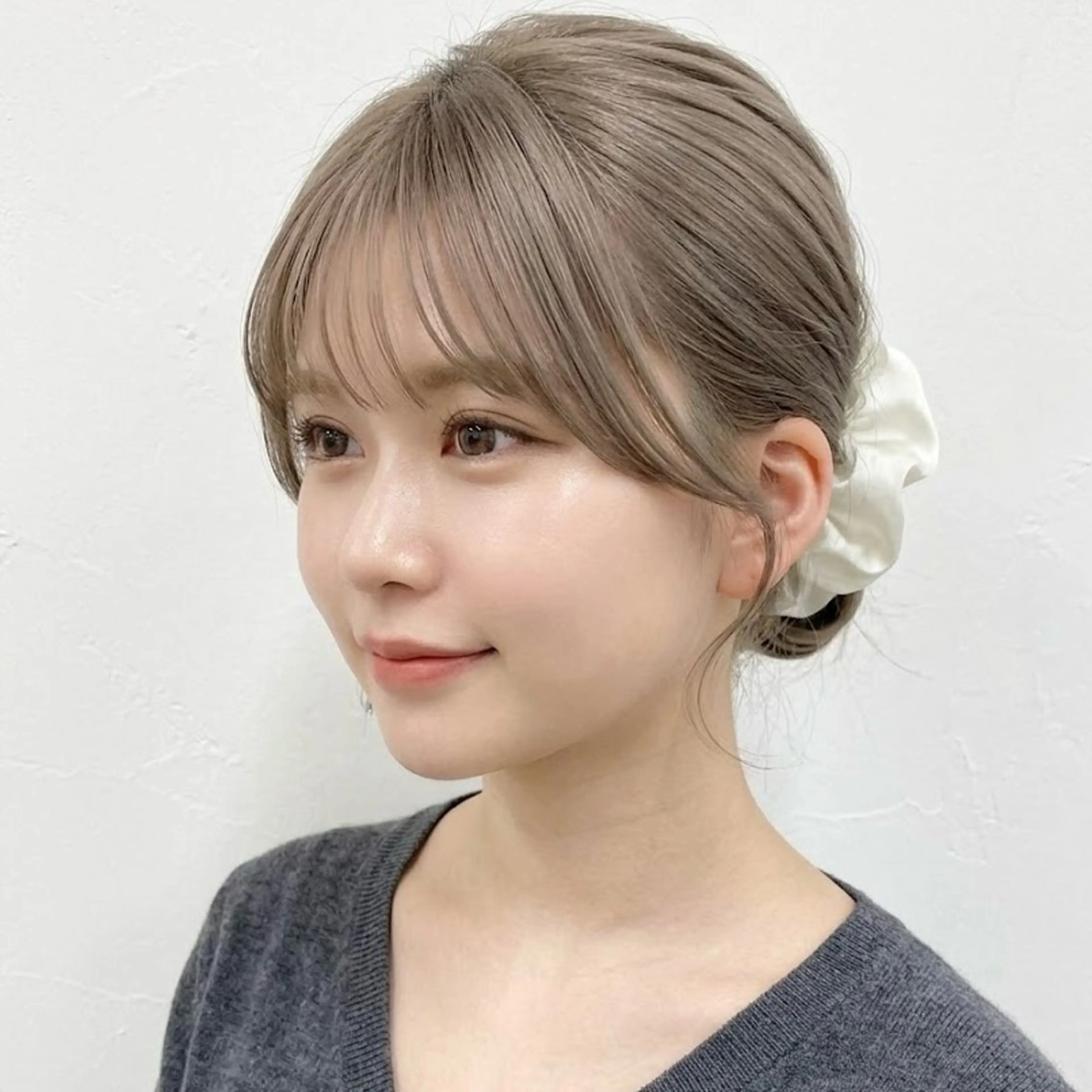ロング カラー カット ヘアカラー トリートメント 【渋谷】中顔面短縮 ｜髪質改善｜れんのヘアスタイル
