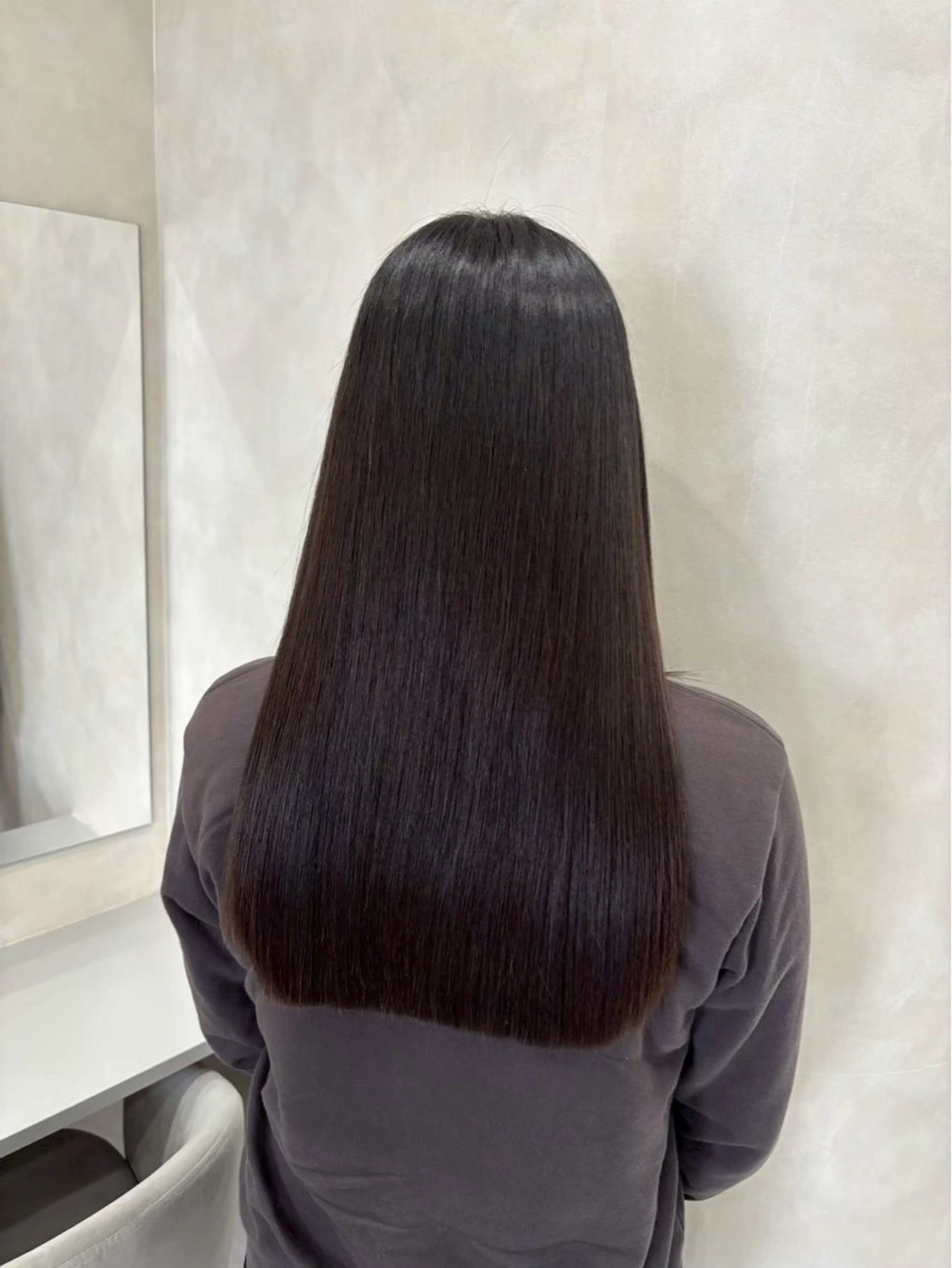 縮毛矯正 赤嶺 心音のヘアスタイル