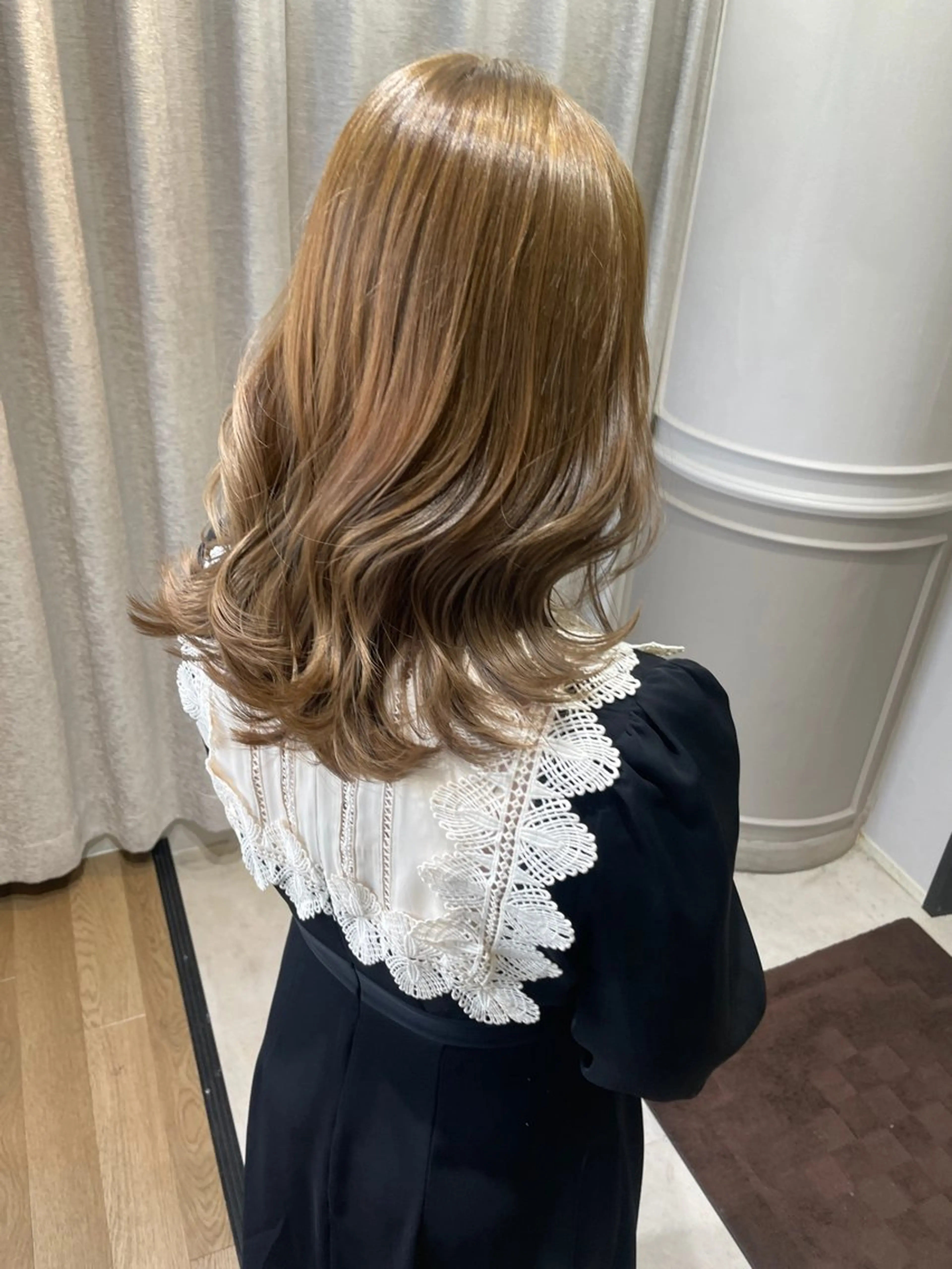 ミディアム カラー HARUKA韓国ヘア /Luana梅田のヘアスタイル