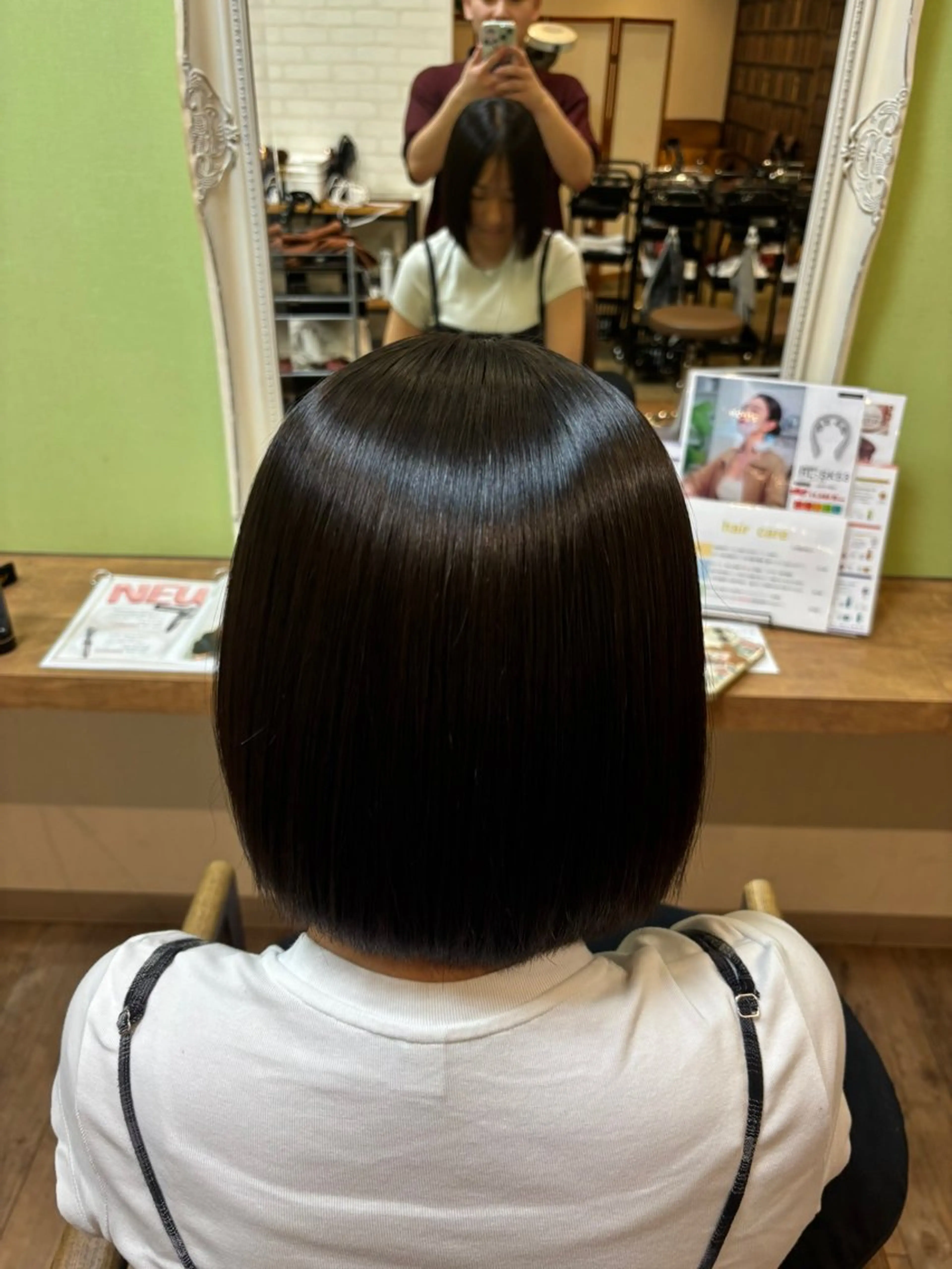 縮毛矯正 平 秀斗のヘアスタイル