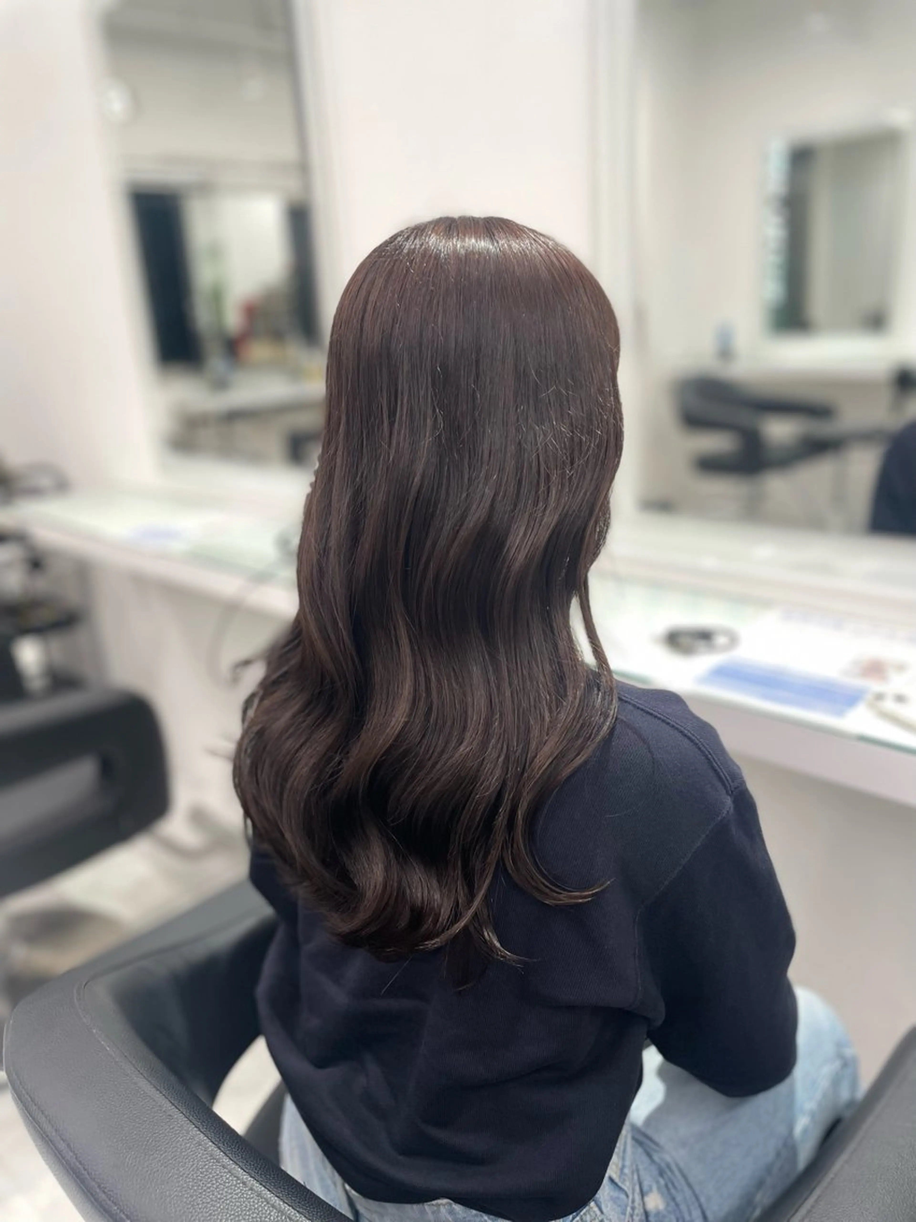 ミディアム カラー ブラウンカラー ❄最強かわいいカラー ❄️MINA❄️のヘアスタイル