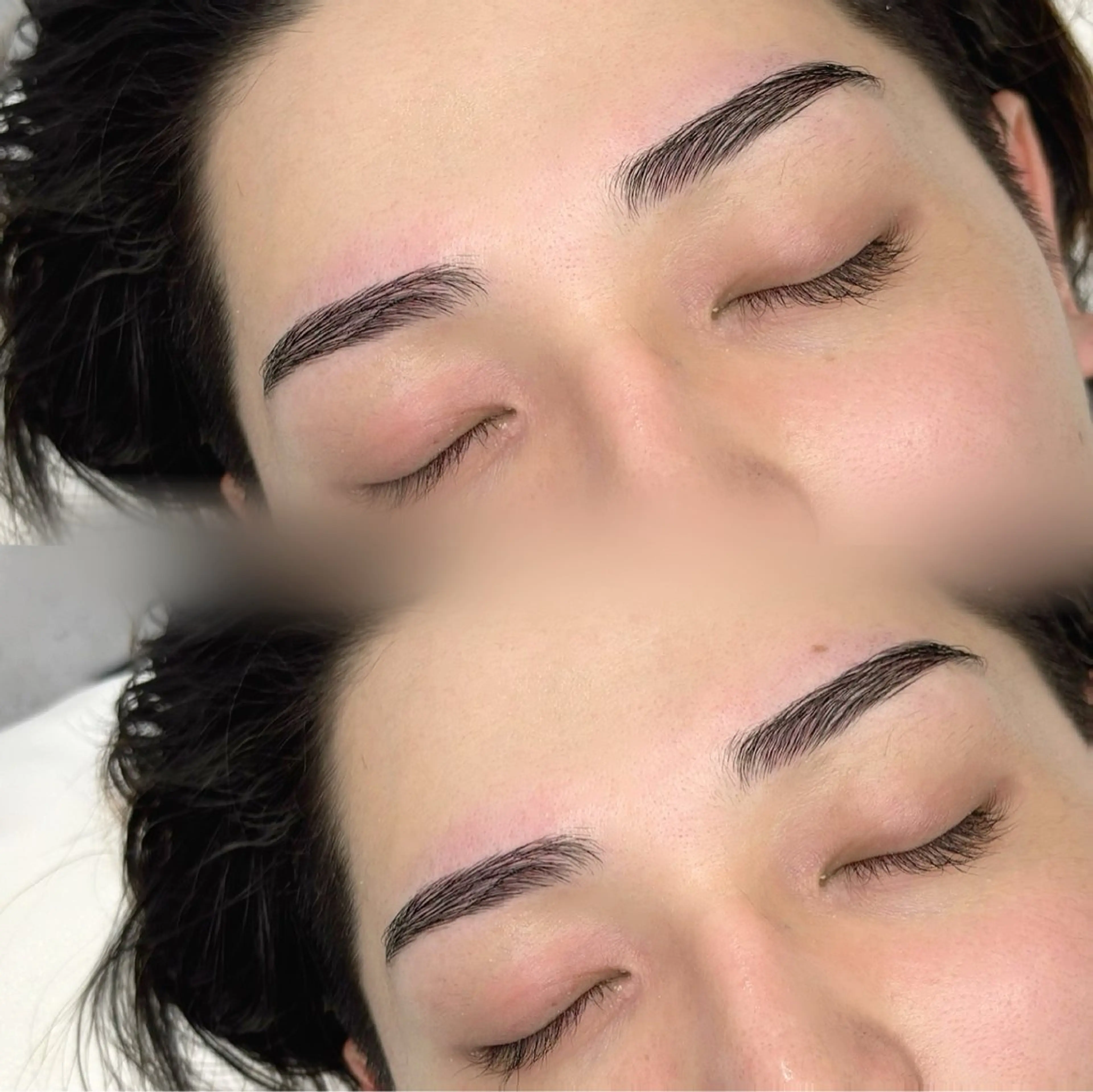 アイブロウ メンズアイブロウ WHITE LASH yuiのマツエク・マツパデザイン