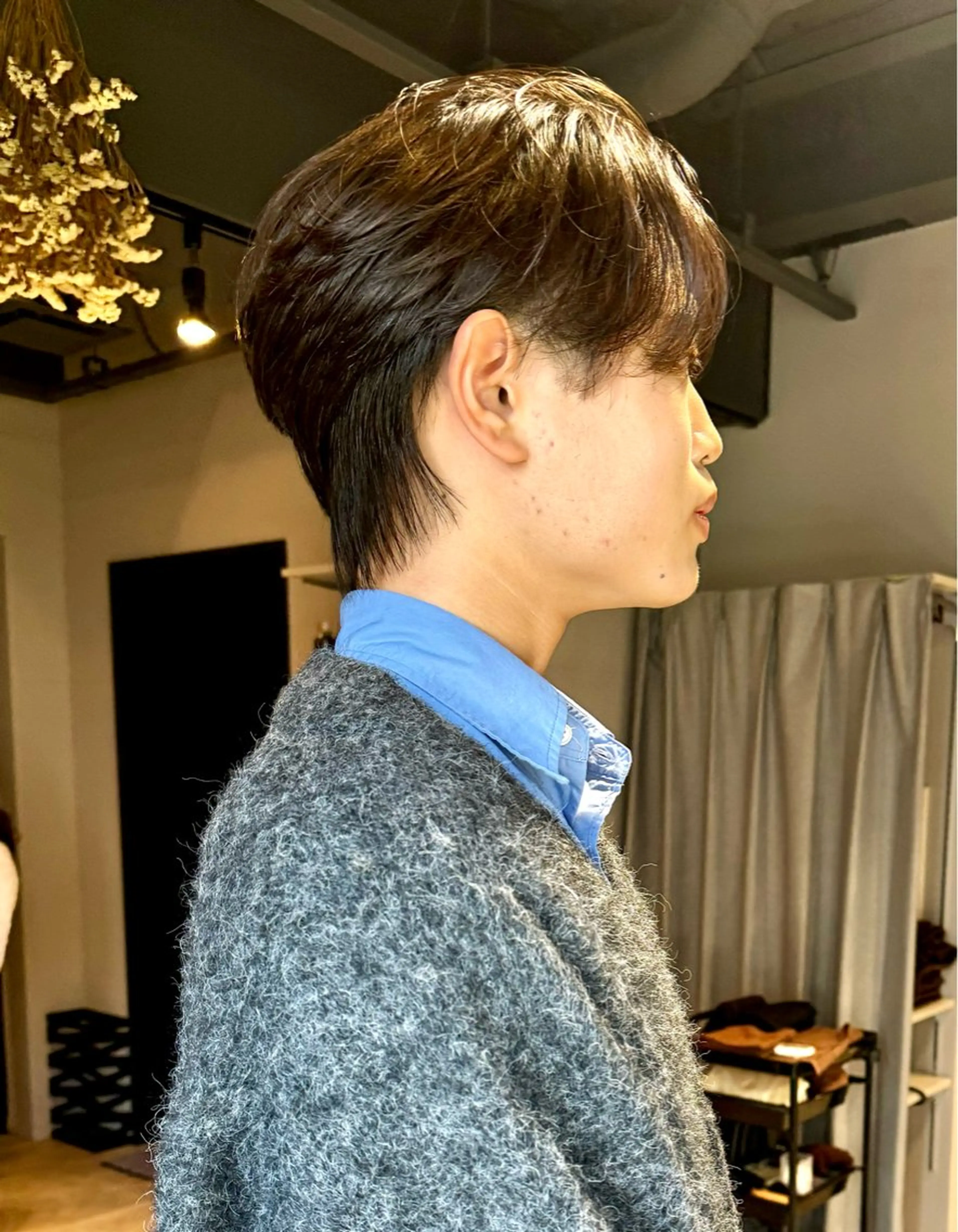 ミディアム パーマ メンズ ミディアムパーマ マッシュ メンズパーマ カット パーマ 似合う髪型が 分からない方へのヘアスタイル