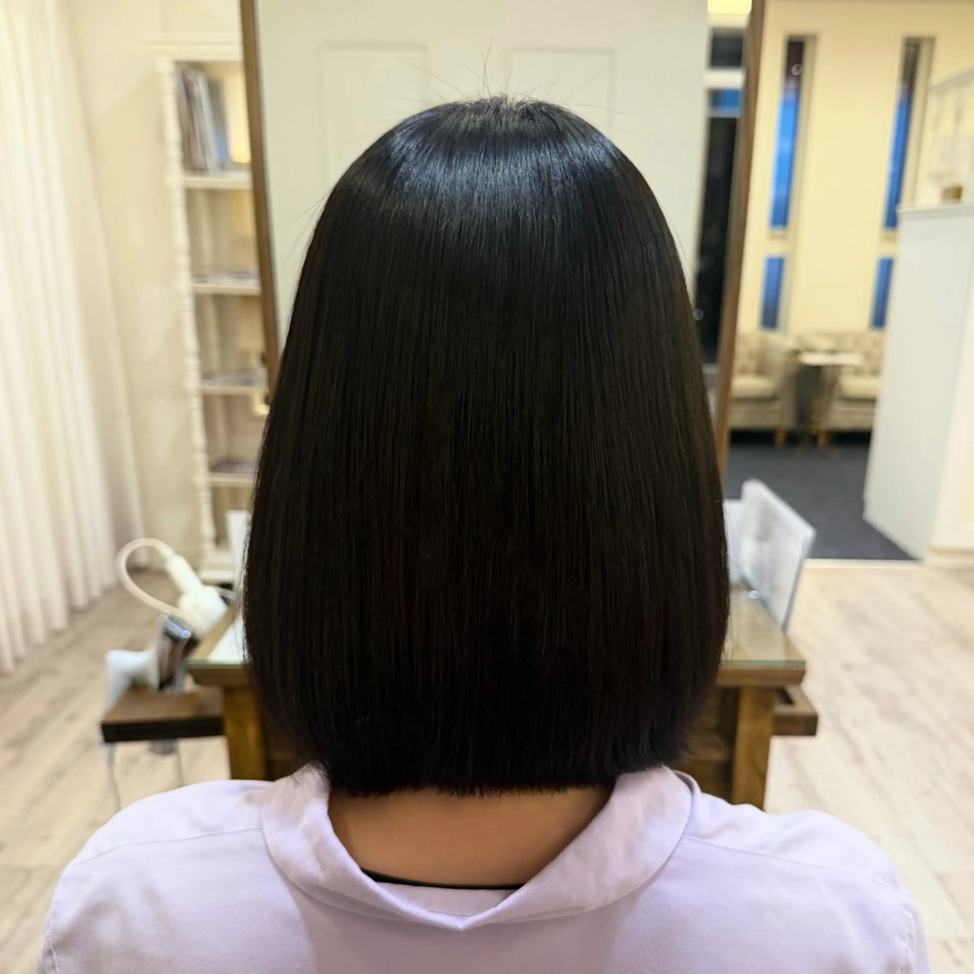 パーマ 縮毛矯正 今田 莉心のマツエク・マツパデザイン