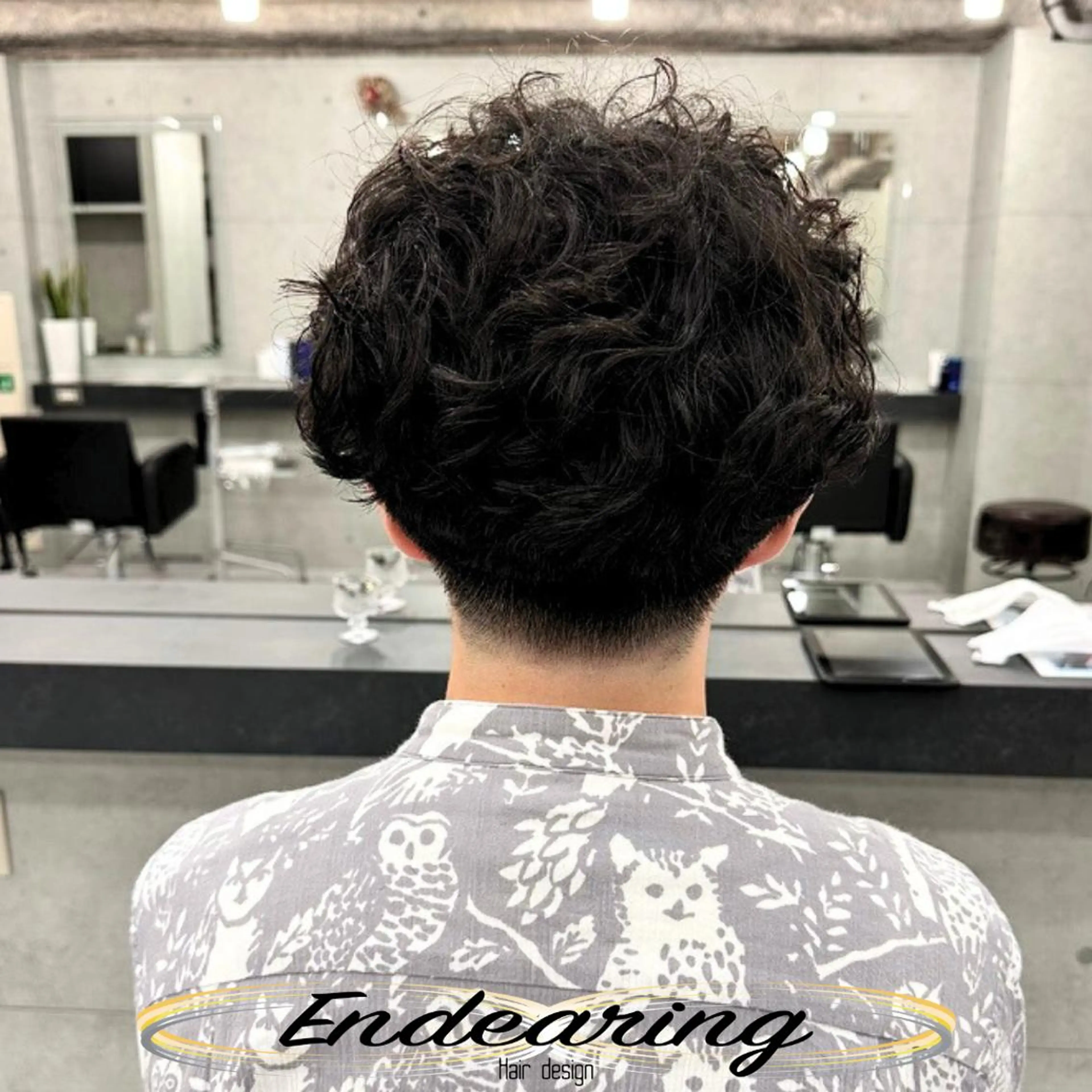 パーマ ニュアンスパーマ カット パーマ Endearing 銀座/レイヤーカットのヘアスタイル