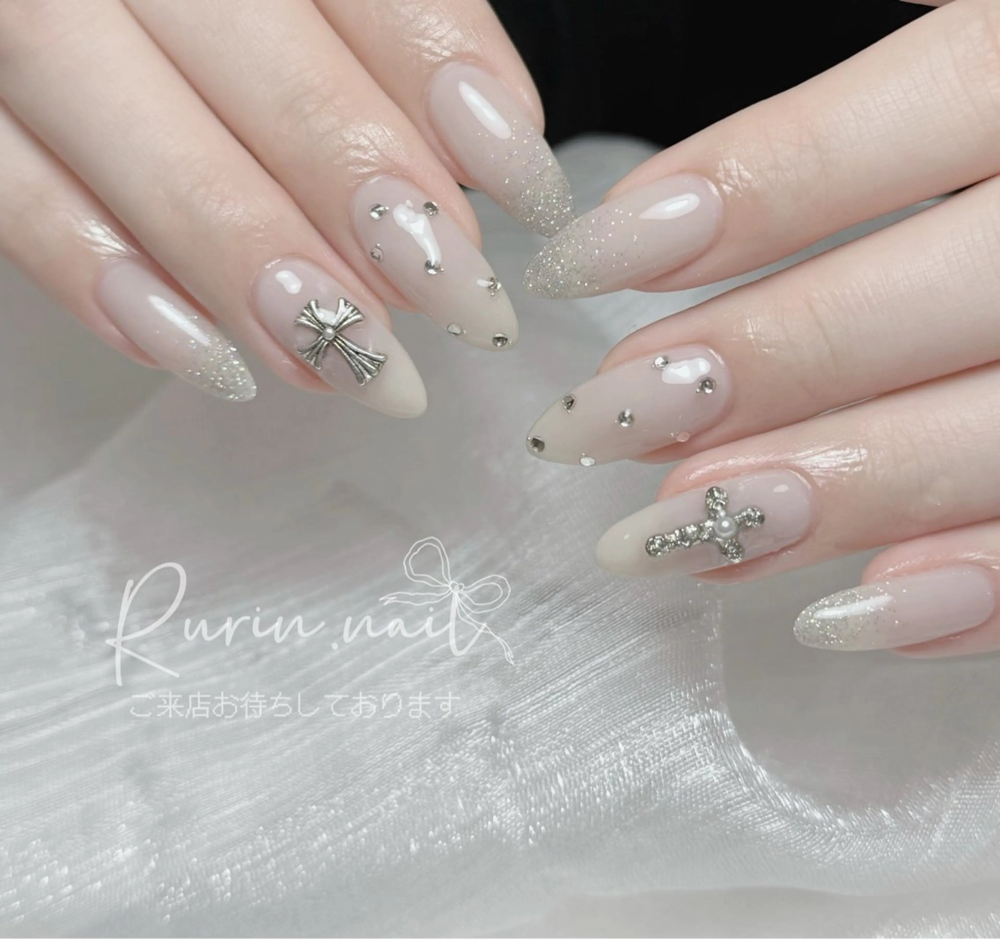 ネイル 持ち込み ハンドネイル ルリン サロン💅のネイルデザイン