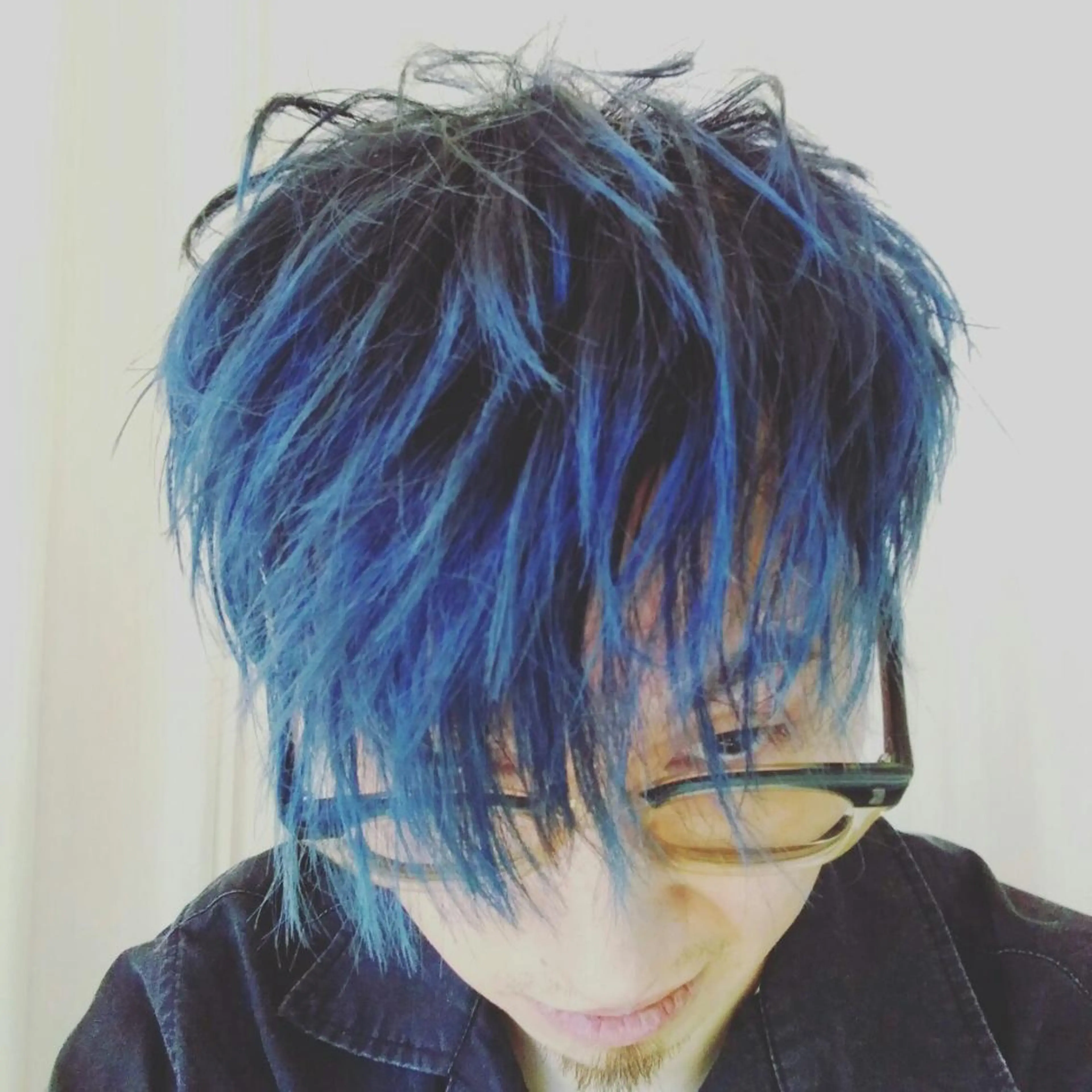 カラー ブルーカラー ⛑️髪質改善請負人 ⛑️ヤマザキタカヒトのヘアスタイル