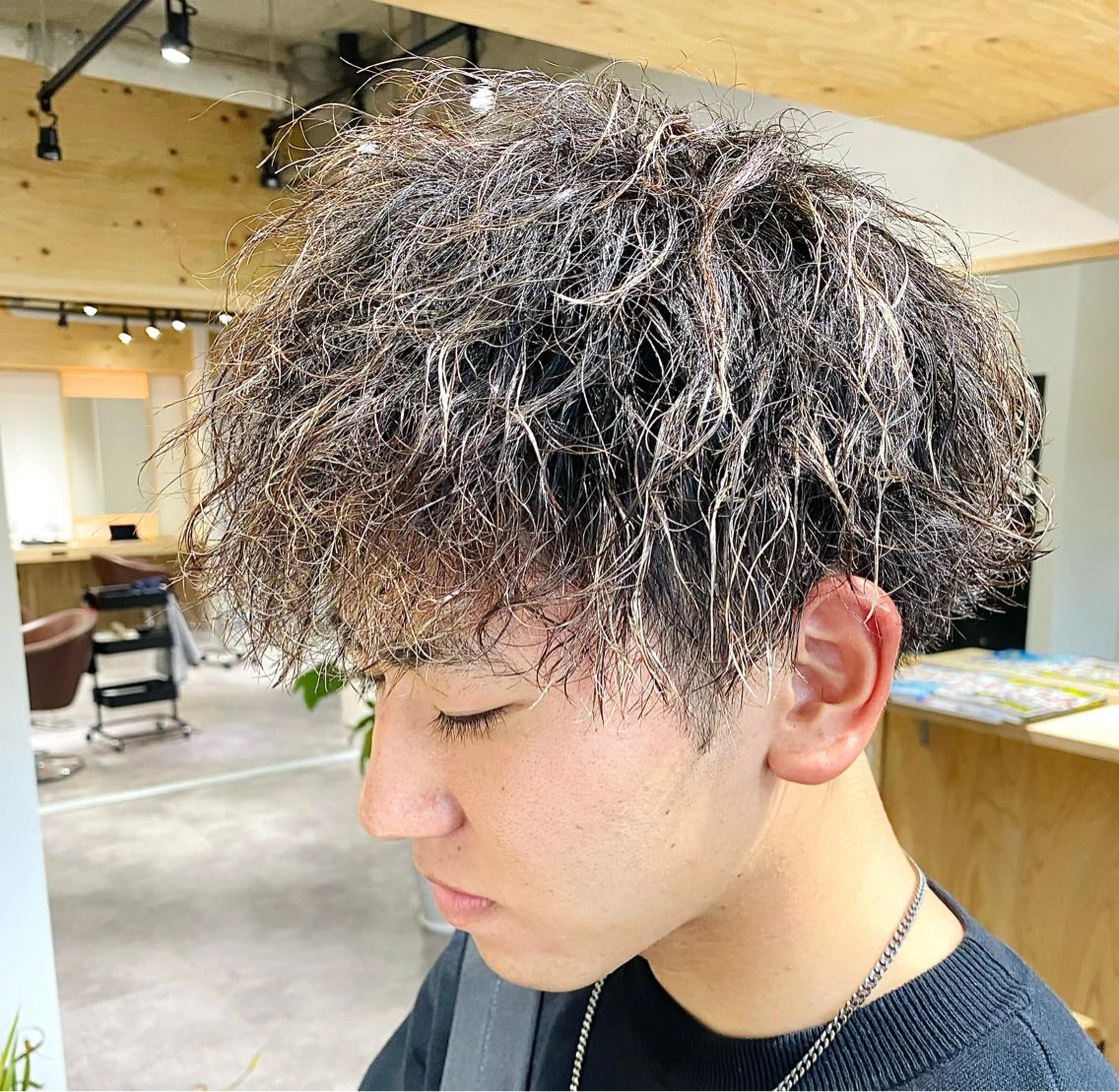 パーマ メンズ トレンドパーマ‼️ NAOKI💥のヘアスタイル