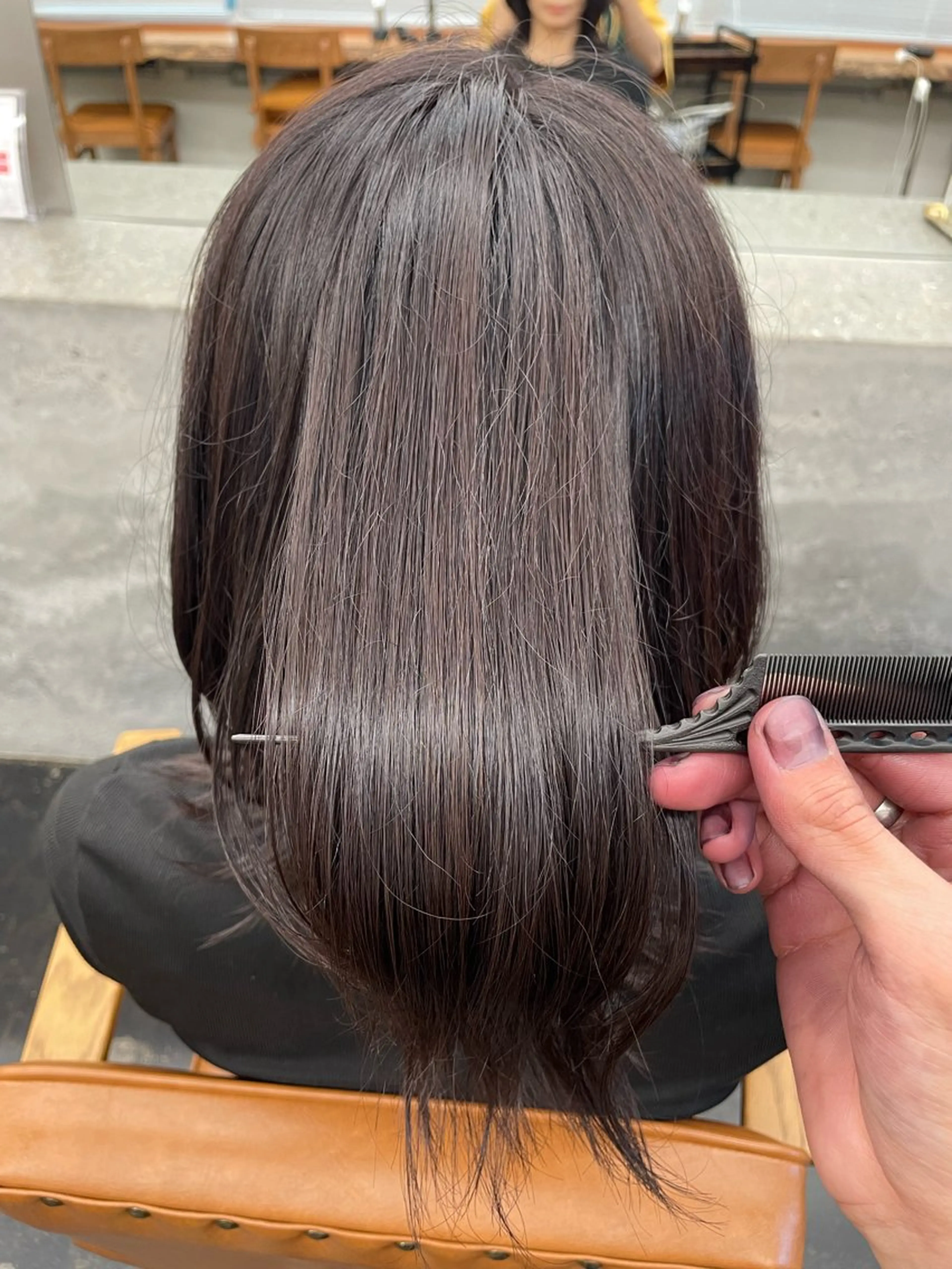 ミディアム カラー ヘアカラー ✨ショート/パーマ✨ たなかひろとのヘアスタイル