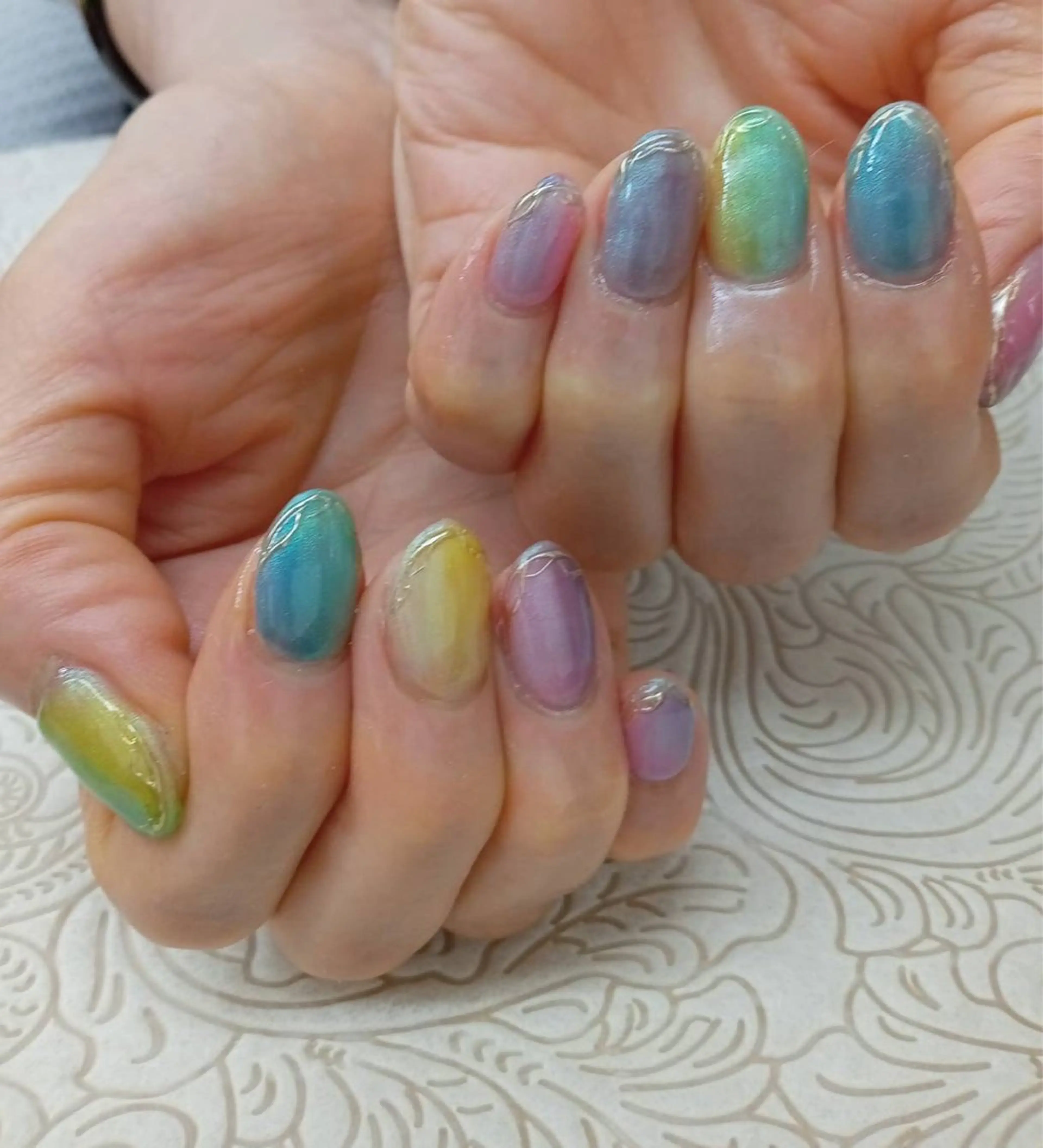 ネイル フラワーネイル precious nail  roomのネイルデザイン