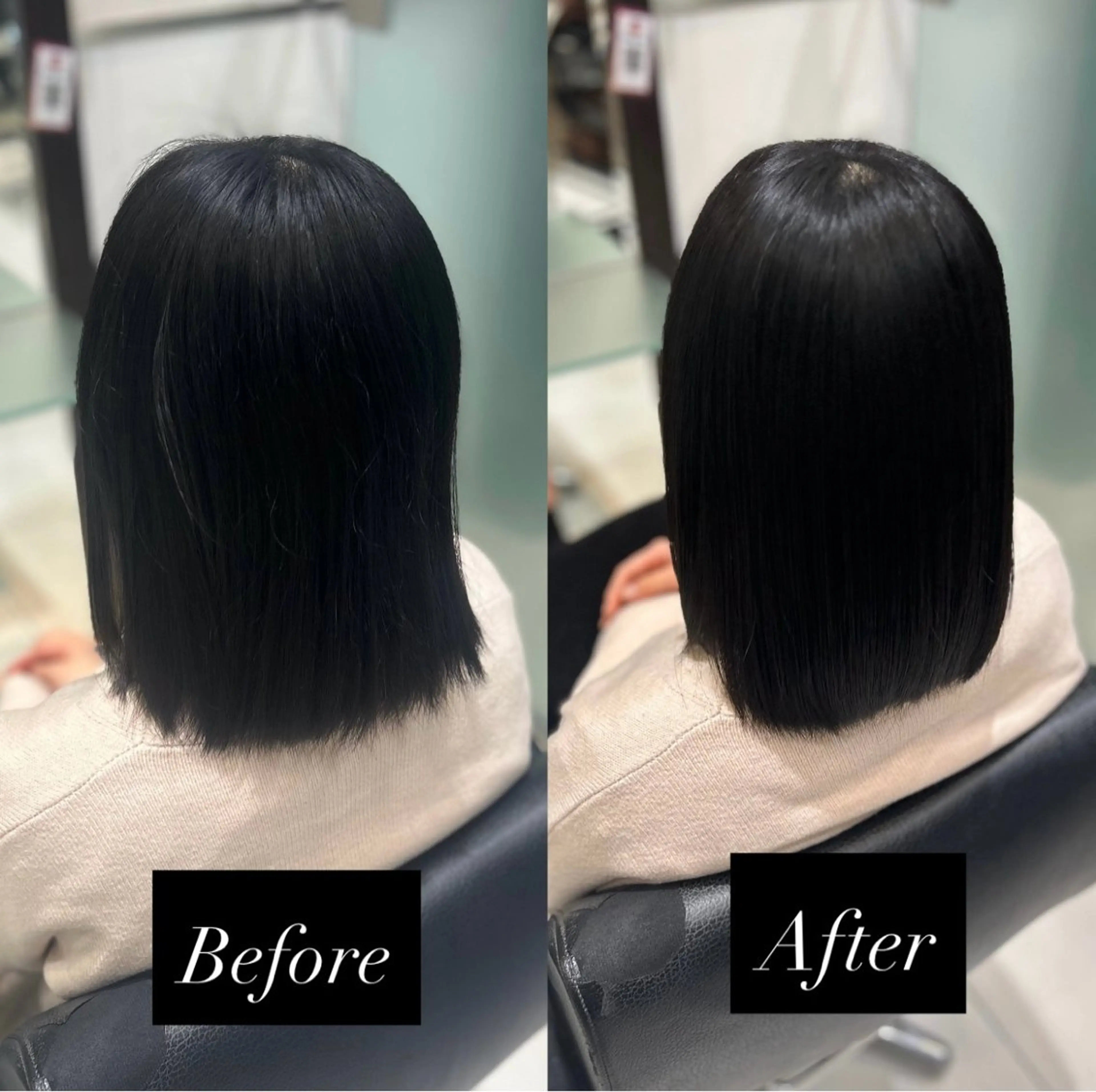 セミロング 縮毛矯正 ☀️柏木 ほのか☀️のヘアスタイル