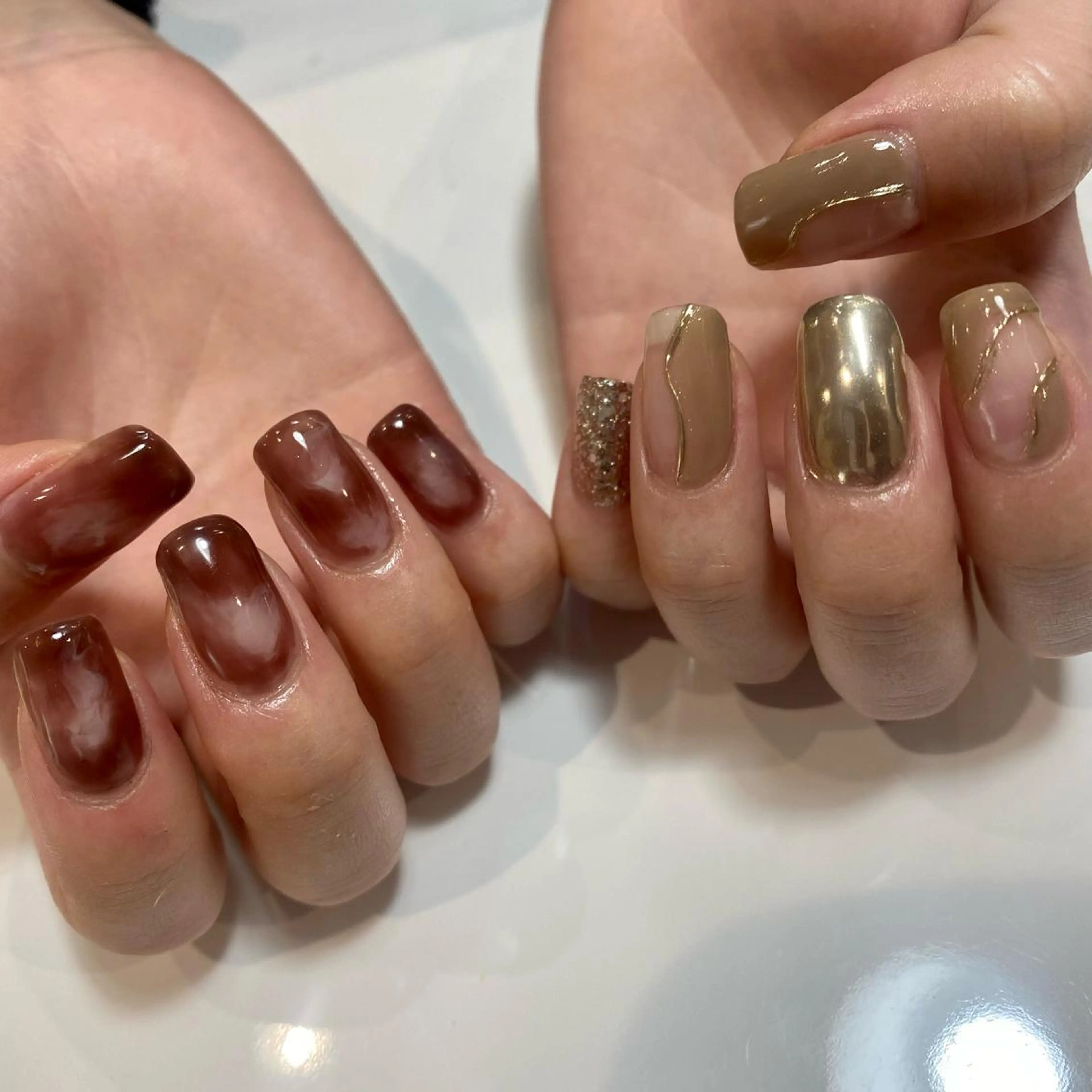 ネイル yuri 🌈のネイルデザイン