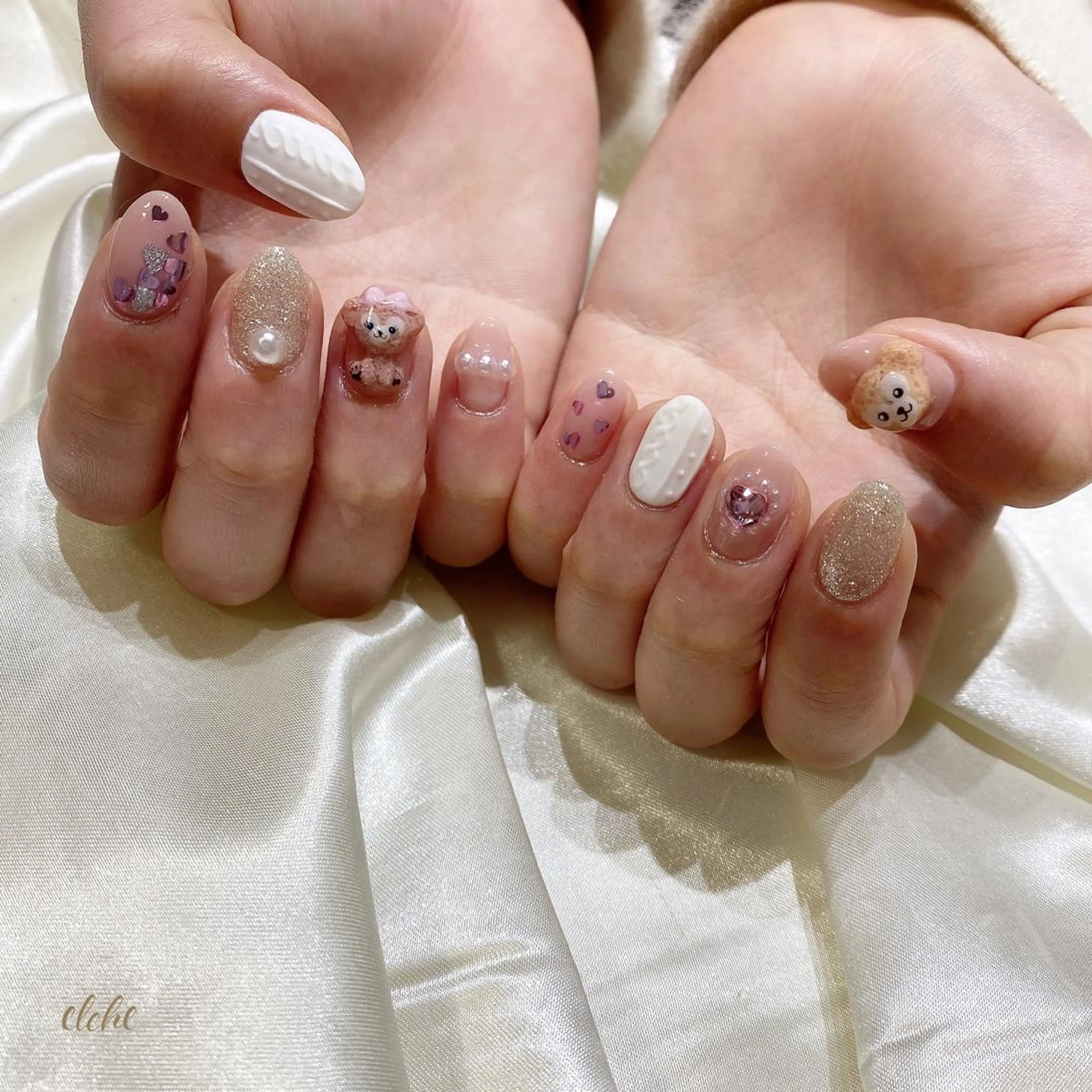 ネイル 西岡 杏のネイルデザイン