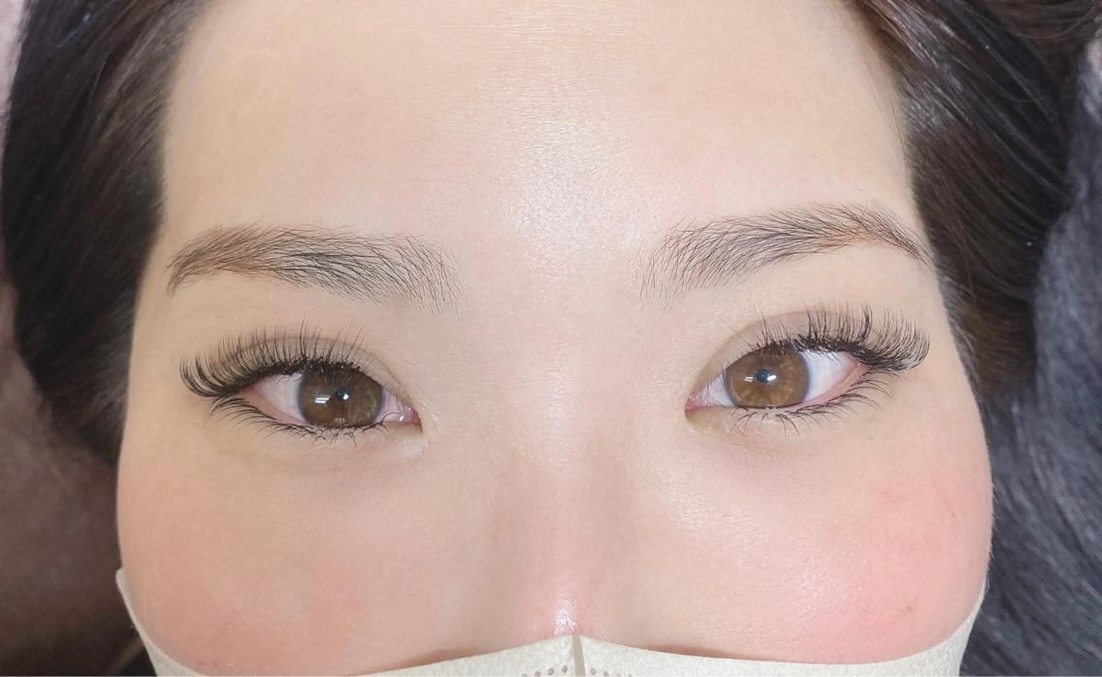 マツエク・マツパ Dカール 下まつげエクステ ボリュームラッシュ uniii相模大野 Yoshizawaのマツエク・マツパデザイン