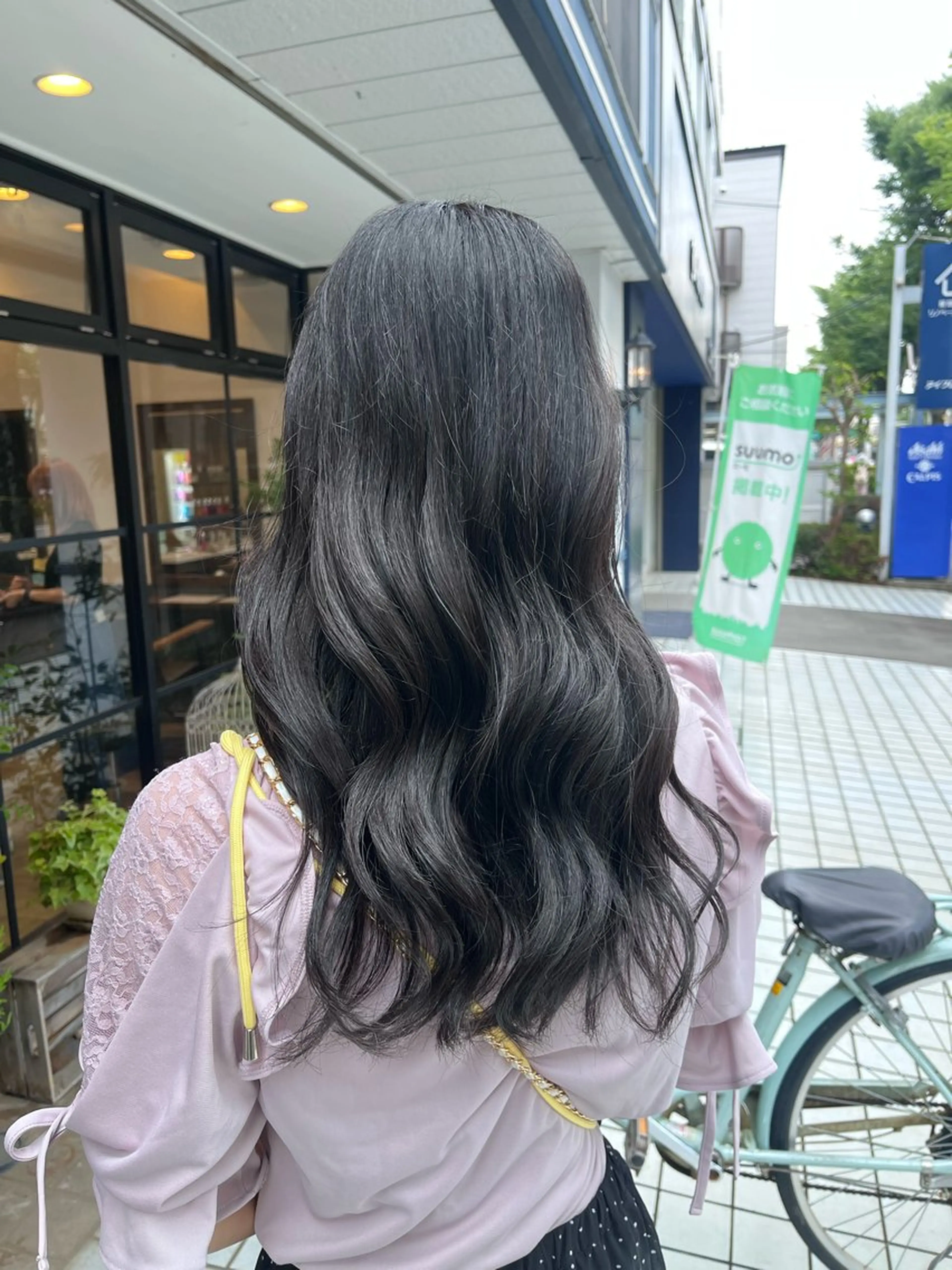 ロング Kasahara Akariのヘアスタイル
