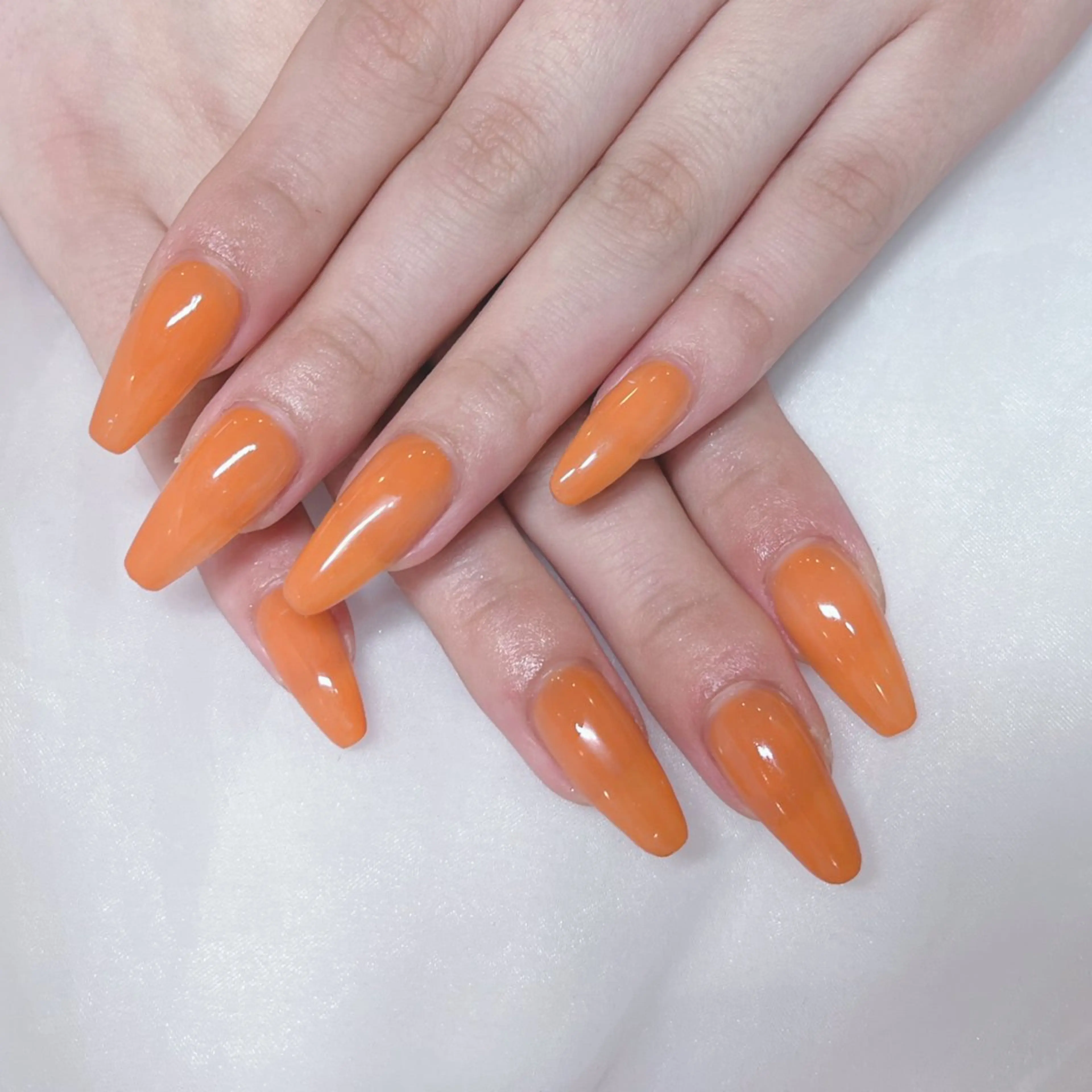 ネイル ワンカラーネイル ハンドネイル Salon EF栄店 サロンイーエフのネイルデザイン