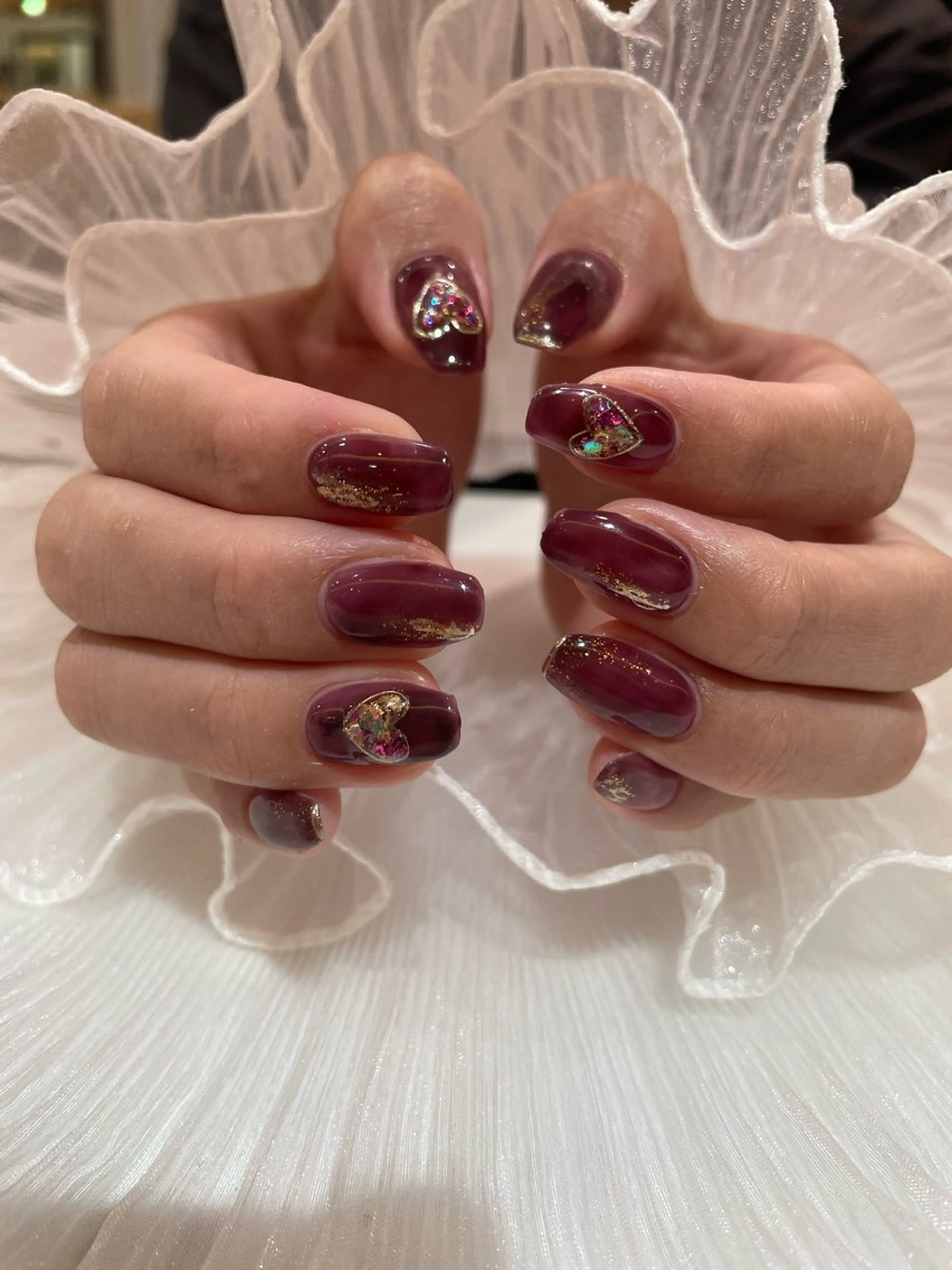 ネイル ‪るか/‪透明感 カラー/アレンジのヘアスタイル