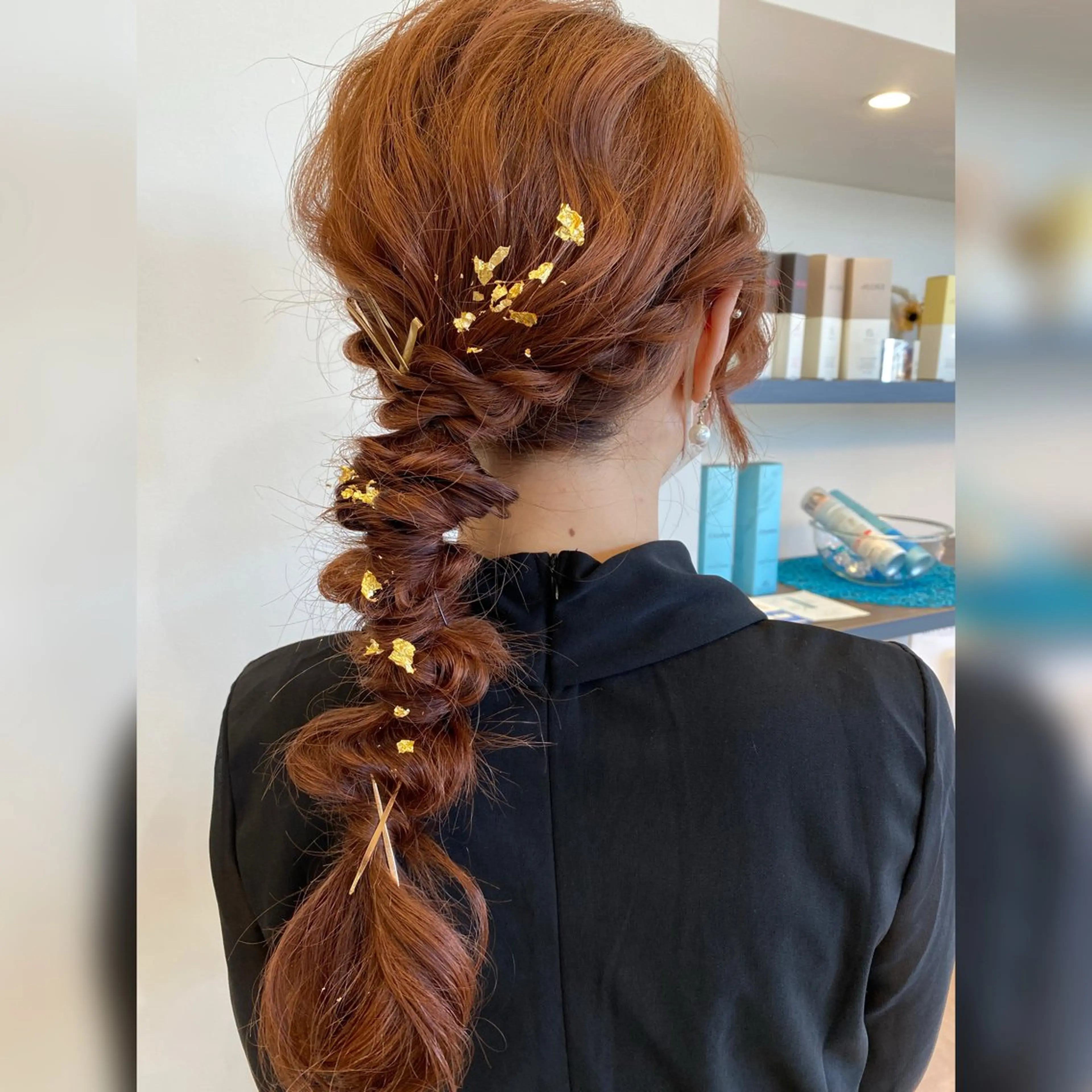 ロング ヘアセット お子様と美容室🧸 HidamaRi絢菜のヘアスタイル