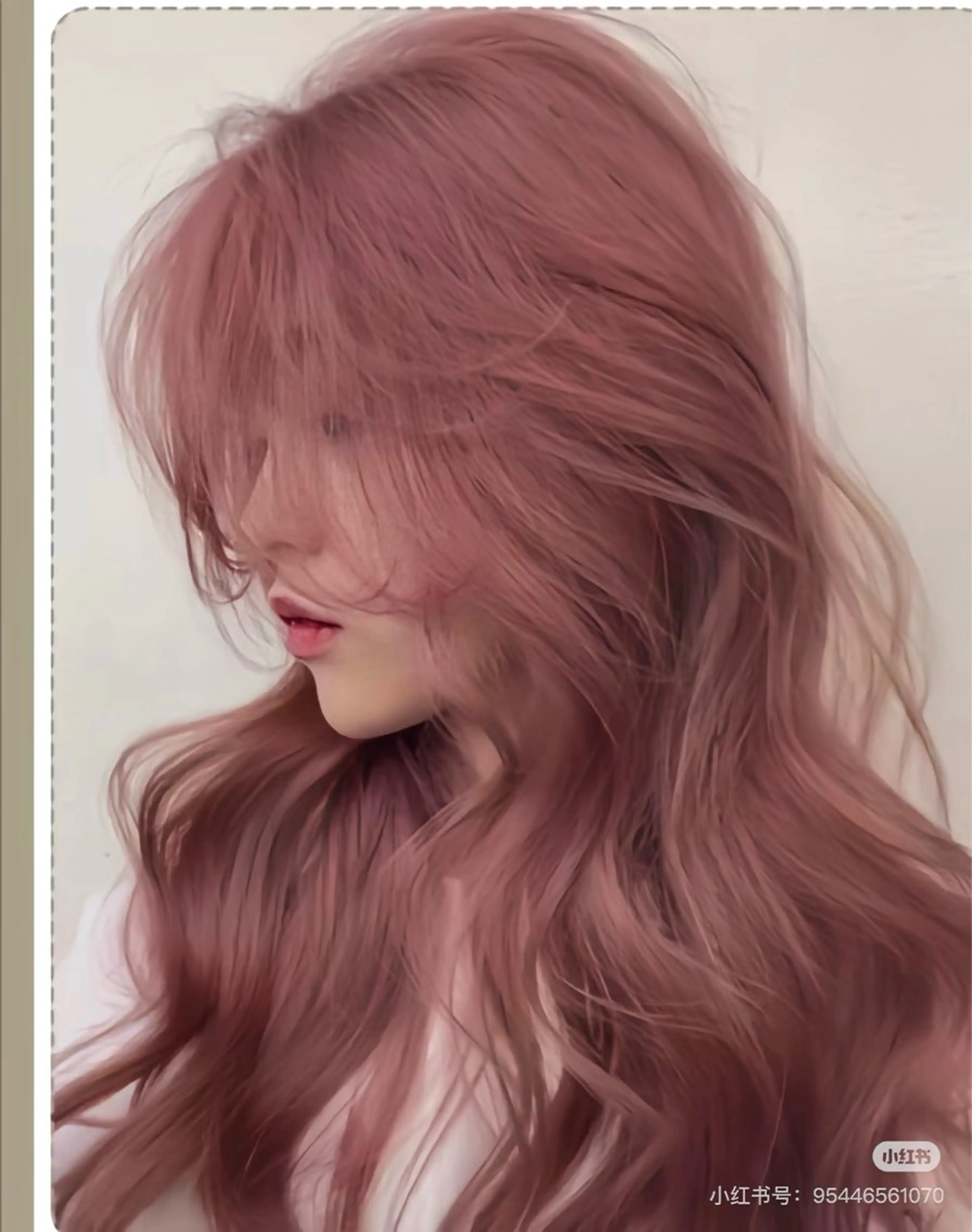 ロング カラー ブリーチ ブリーチなしカラー カット ヘアカラー GLanz 朱蒙のヘアスタイル