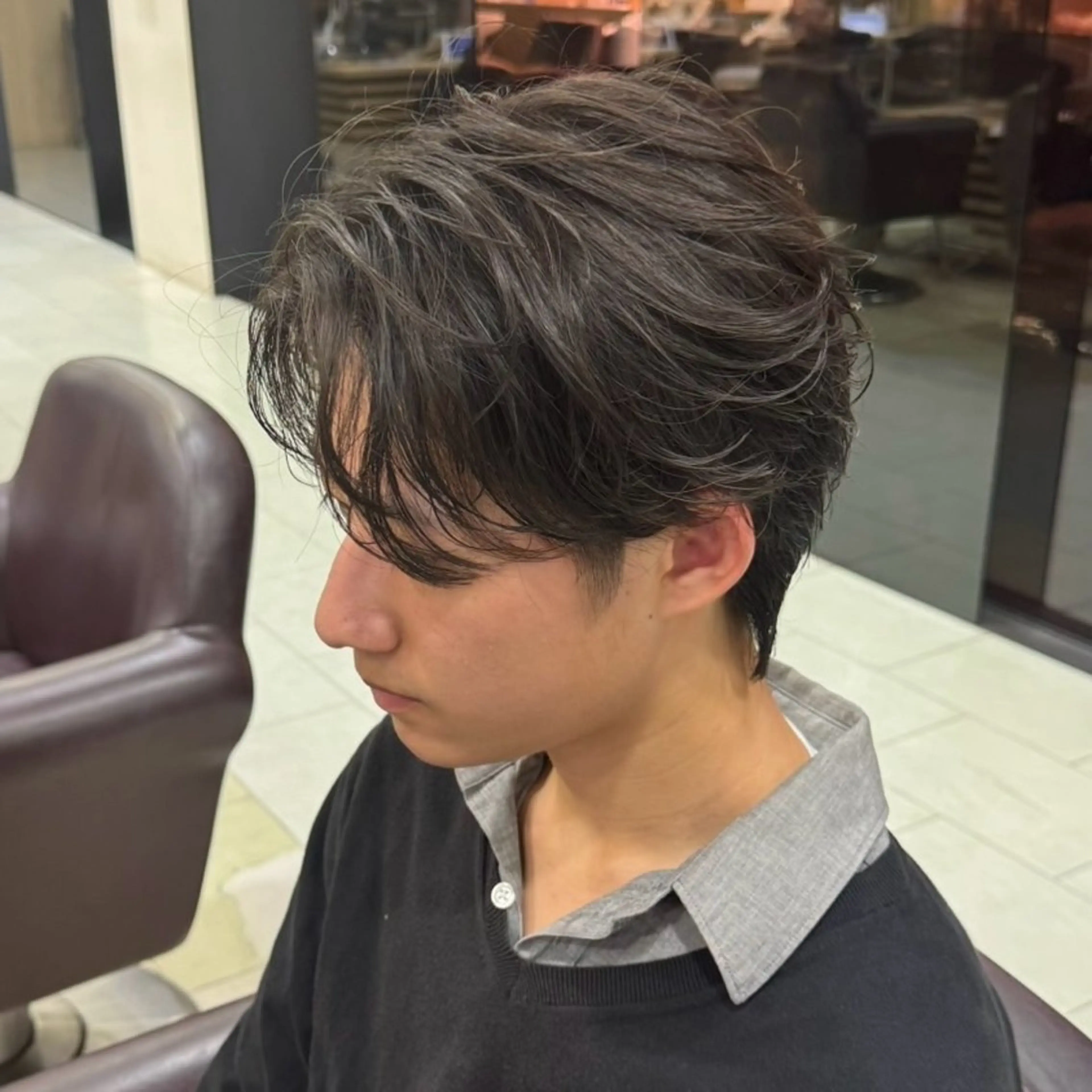 パーマ メンズ オールマイティ美容師 💋𝑨𝑵𝑵𝑨のネイルデザイン