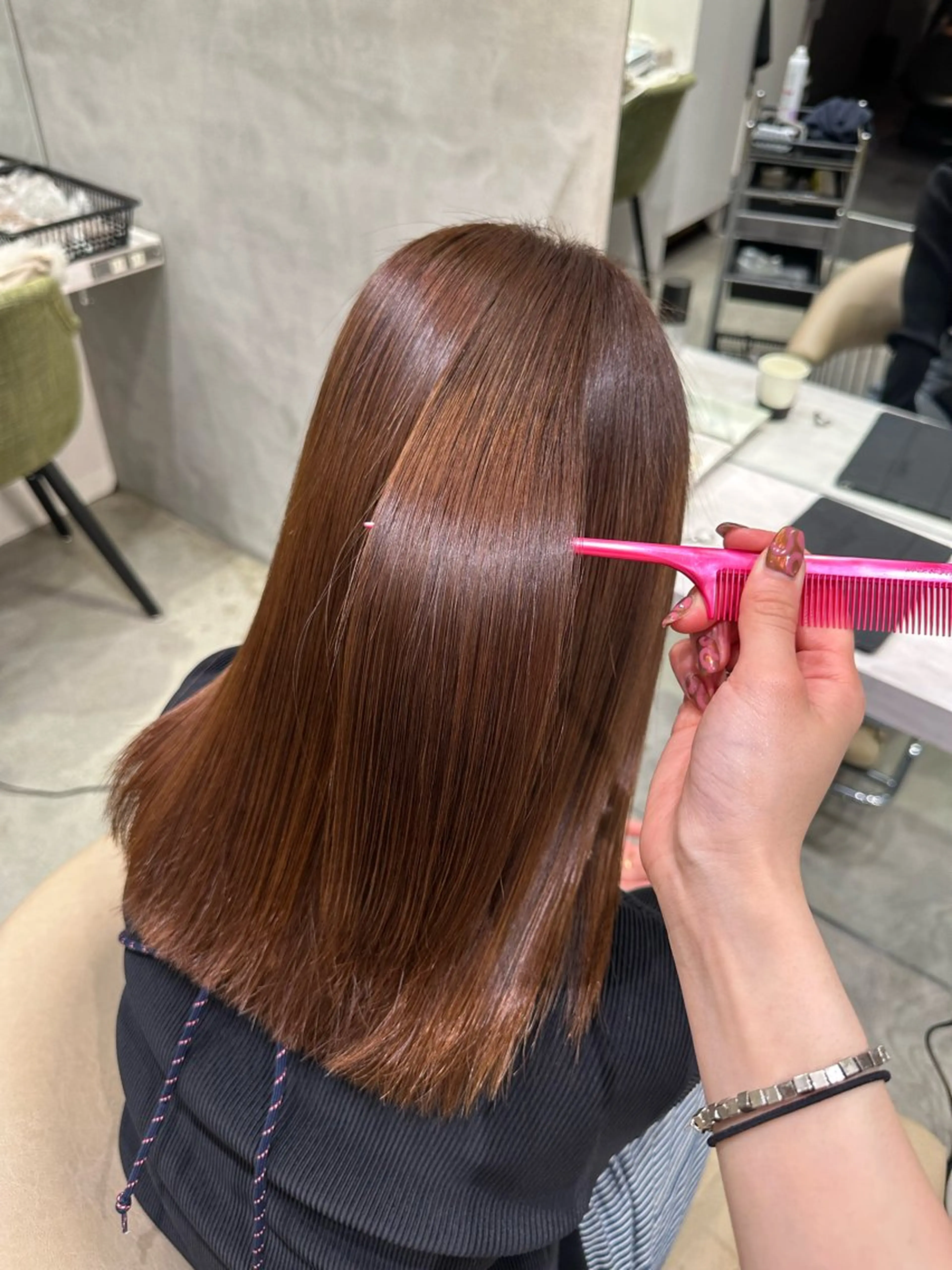 セミロング 【lond】🩶 Marinのヘアスタイル