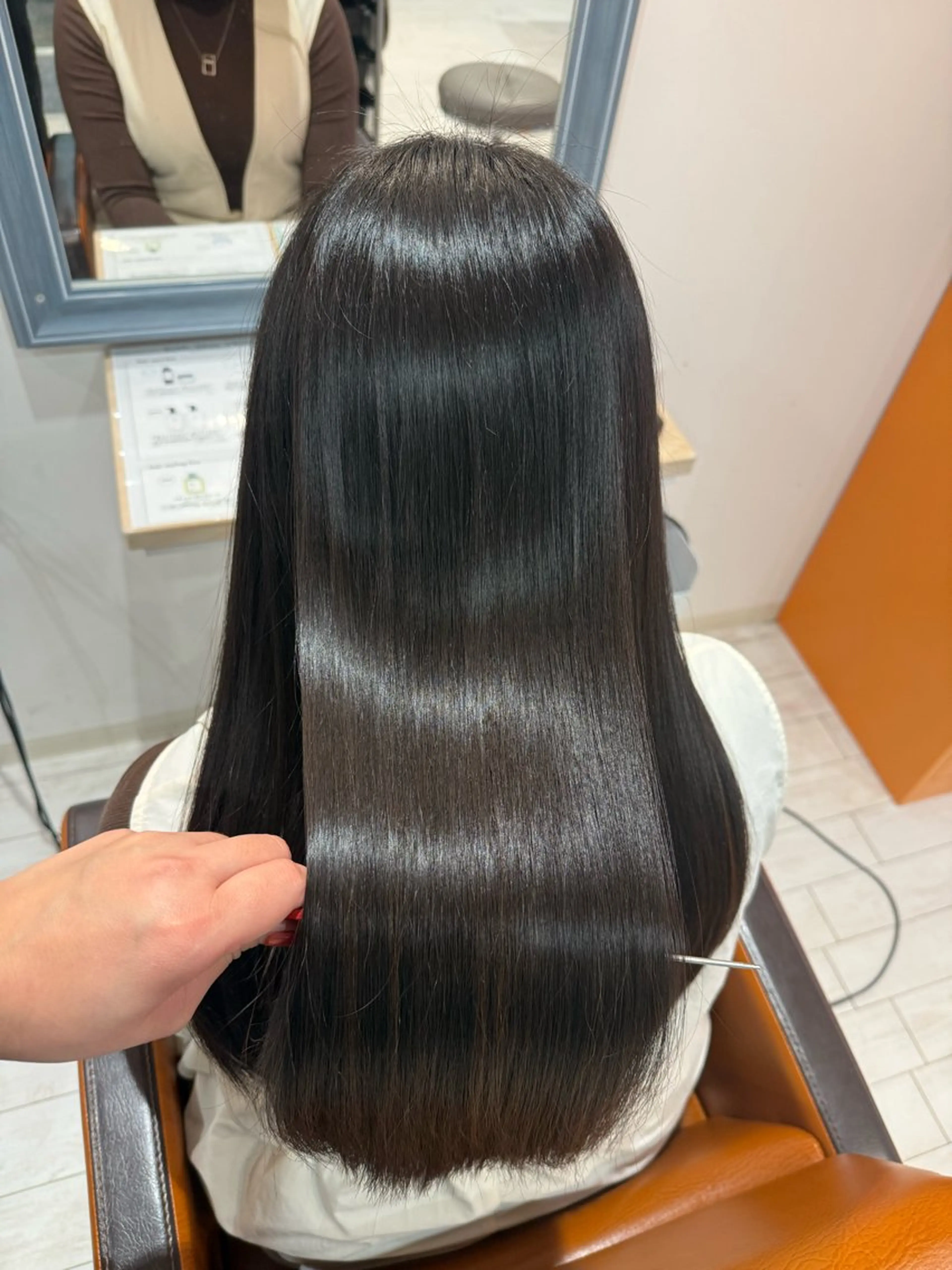 セミロング トリートメント 🍊髪質改善🍊縮毛 矯正🍊濱野紗奈🍊のヘアスタイル