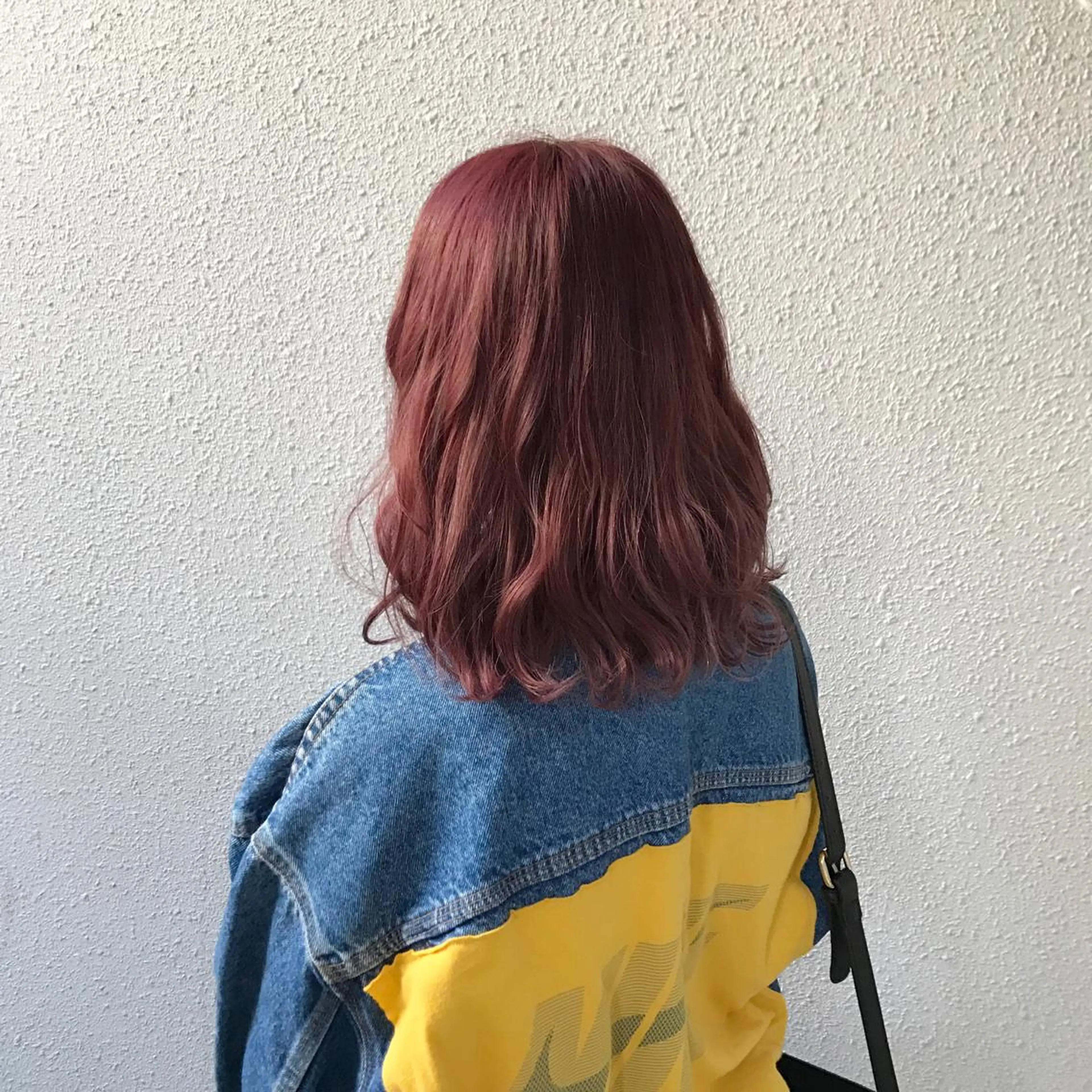 ショート カラー ダブルカラー ピンクカラー ローズカラー インナーカラー/天神 ブリーチ/吉田のヘアスタイル