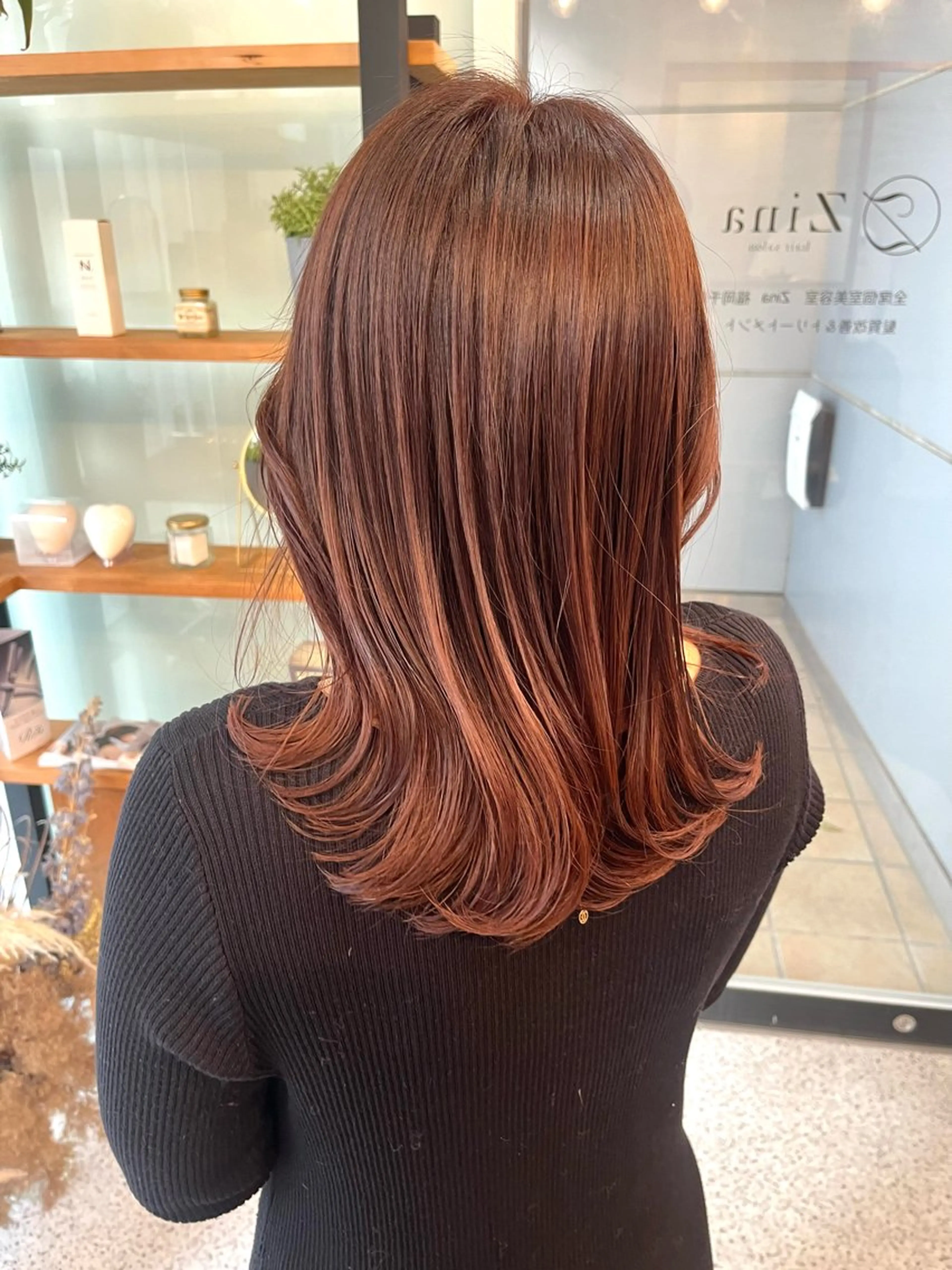 ロング 岩井 駿のヘアスタイル