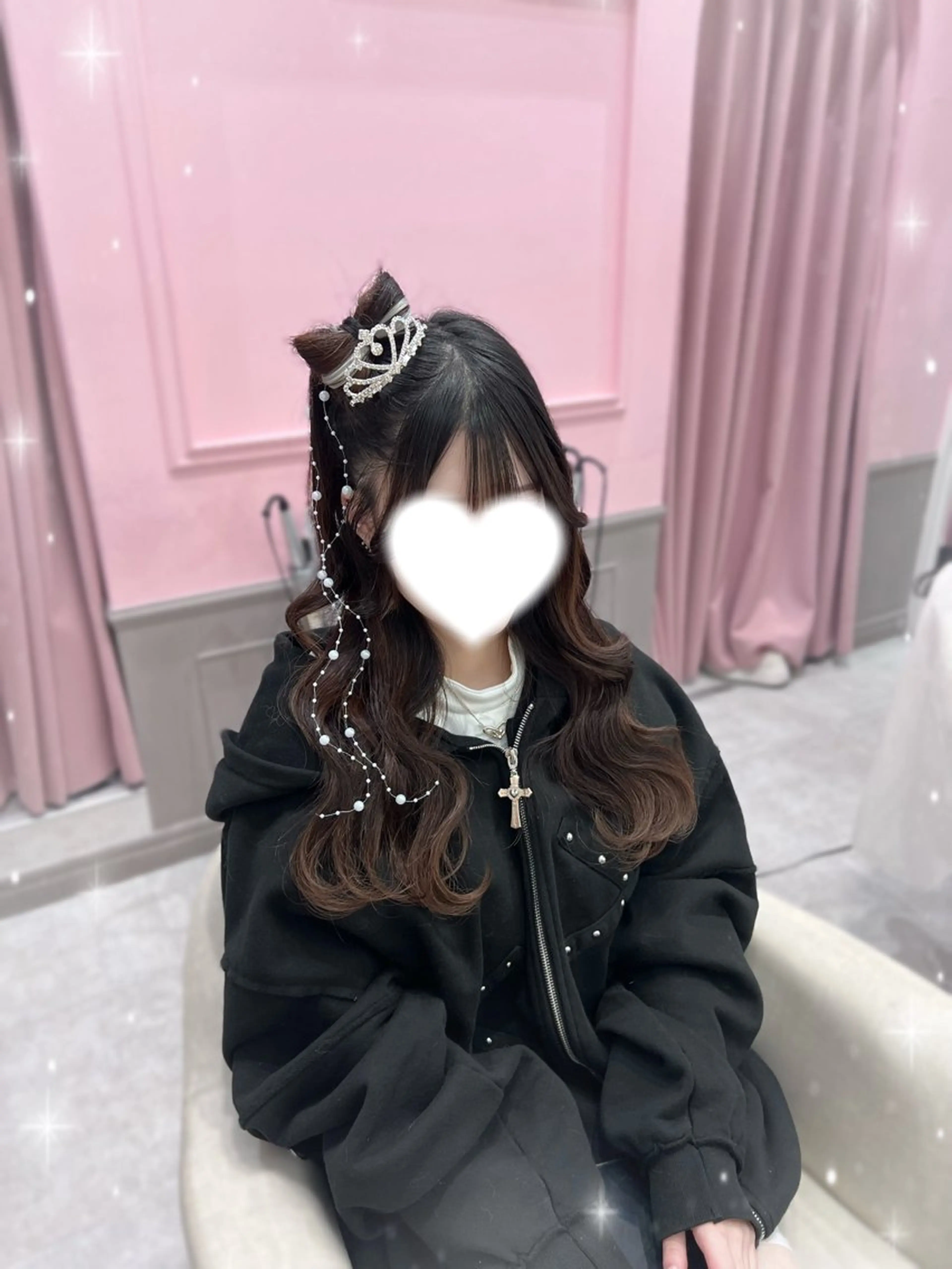 ヘアアレンジ ヘアセット lien momoのヘアスタイル