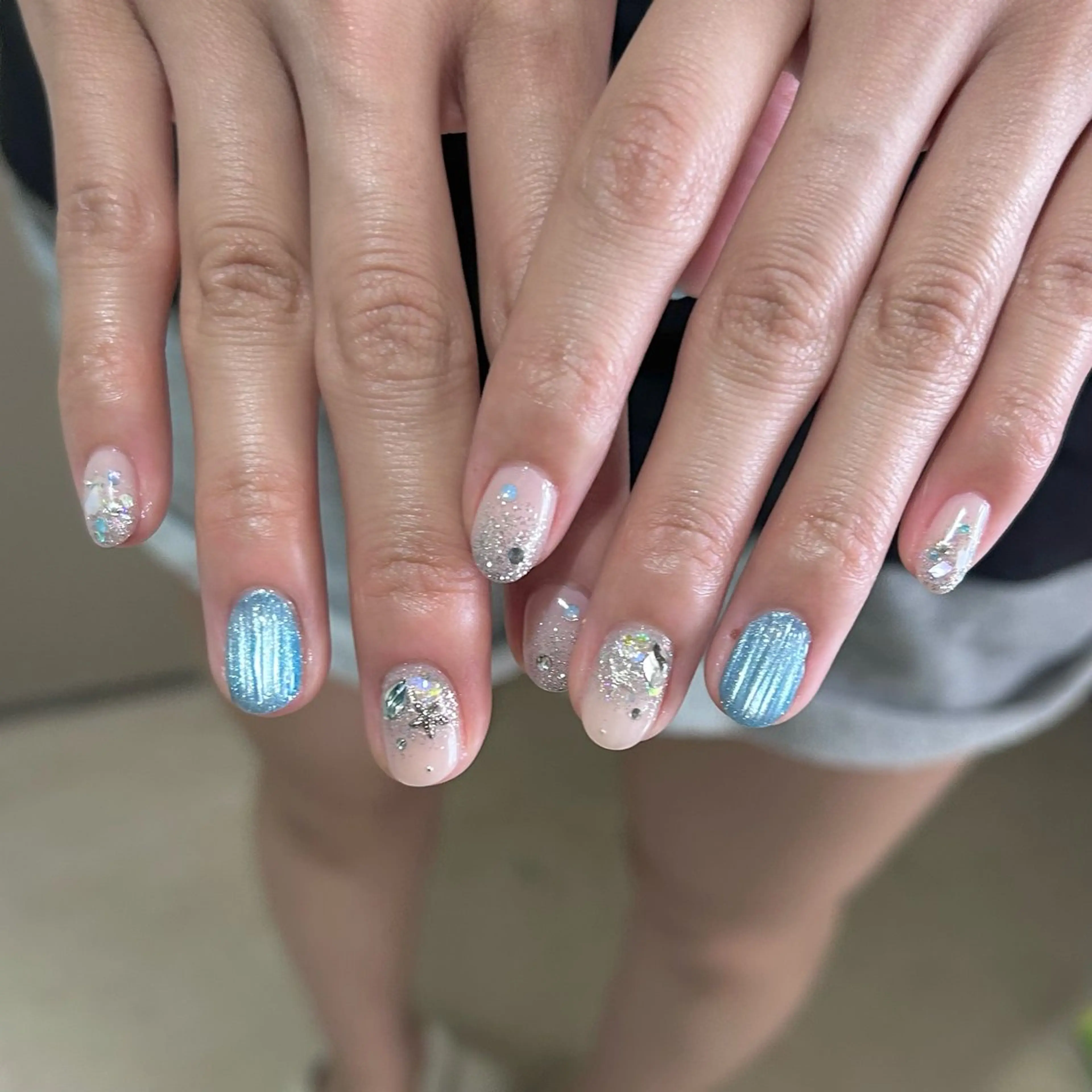 ネイル パラあり！フィルイン 美フォルムのネイルデザイン