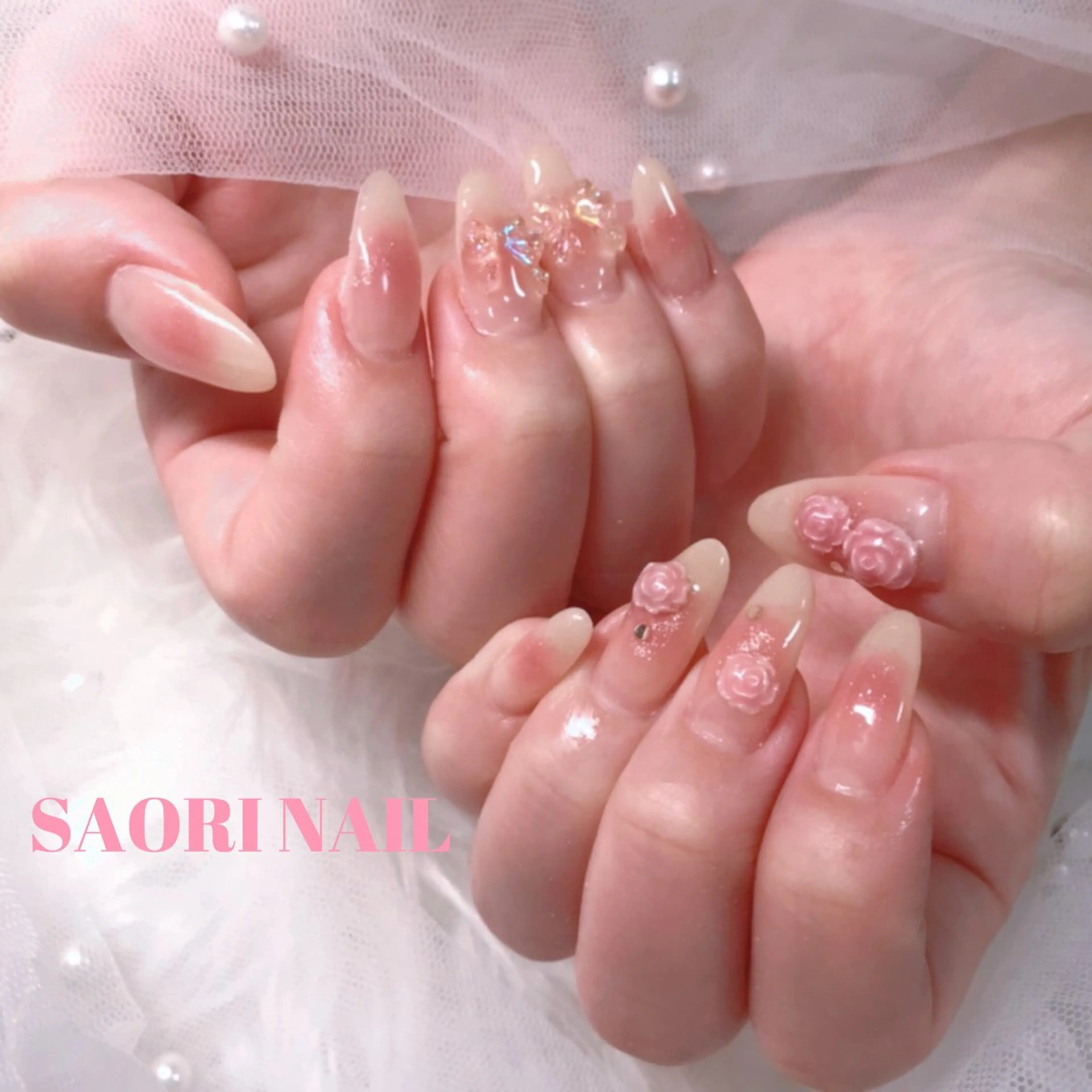 ネイル 安部 沙織のネイルデザイン