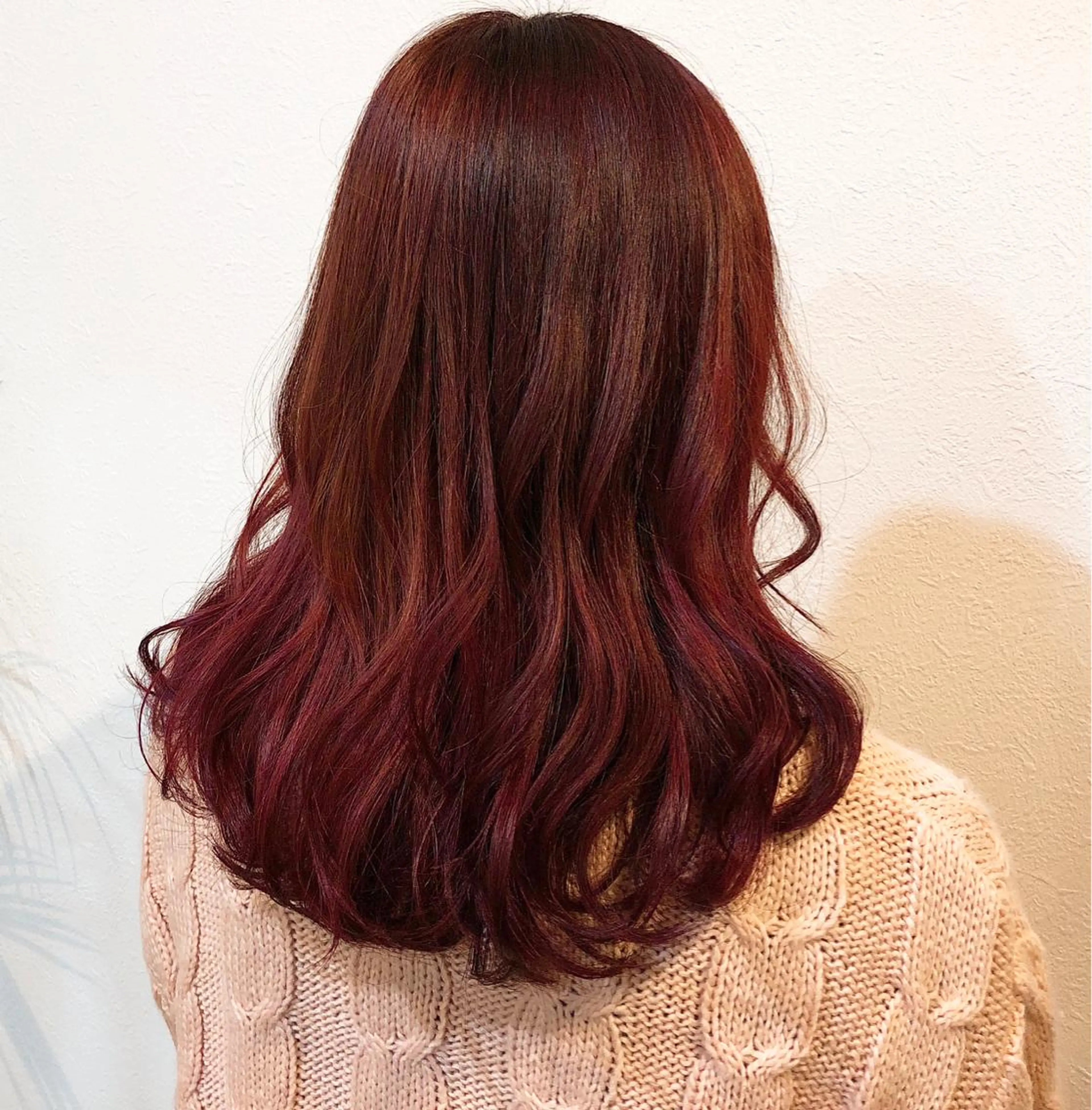 セミロング カラー カット ヘアカラー トリートメント 髪質改善／艶カラー 🫧harunaのヘアスタイル