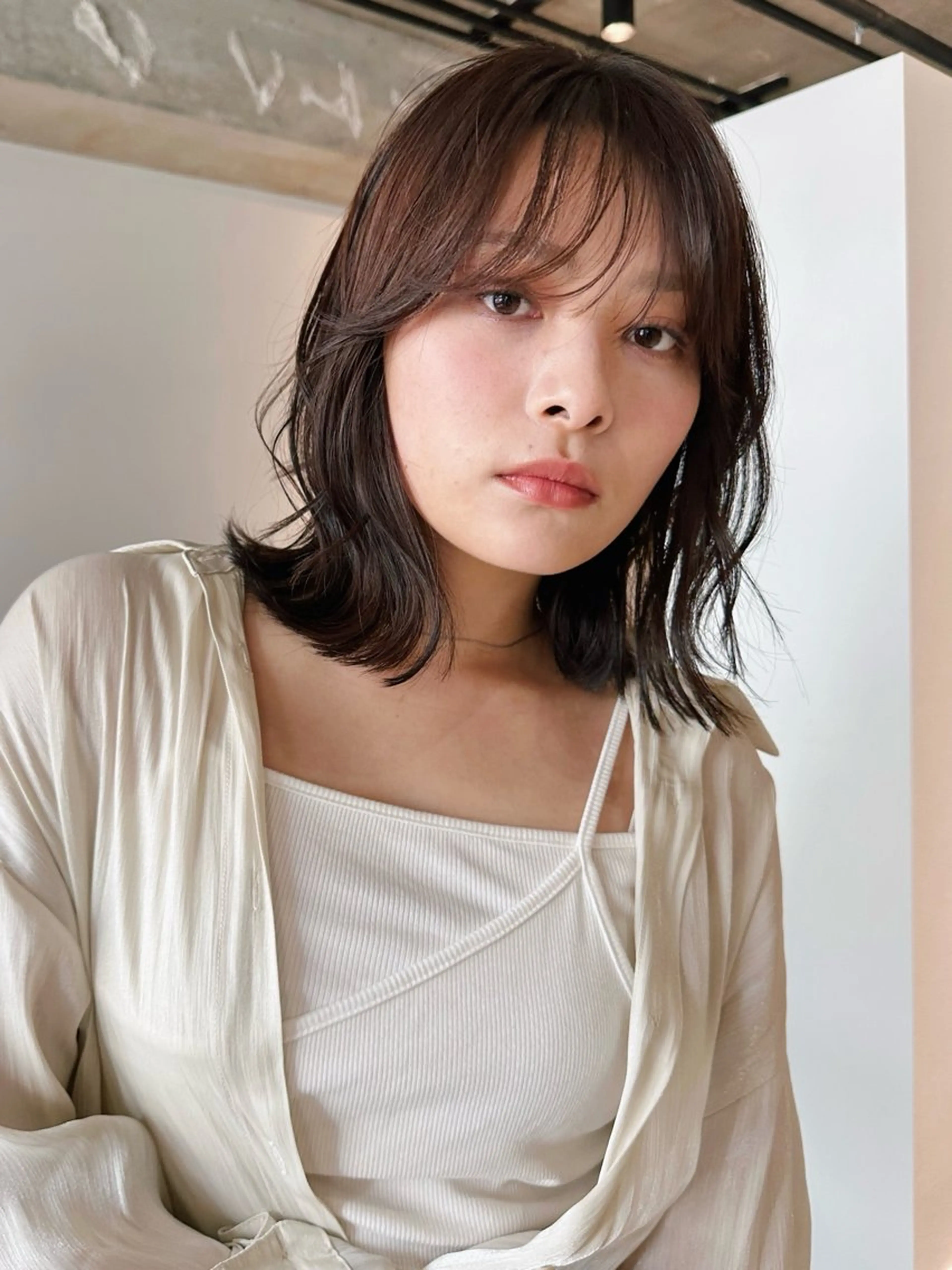 ショート カラー パーマ 🫧小顔×似合わせ× 透明感カラー🫧のヘアスタイル