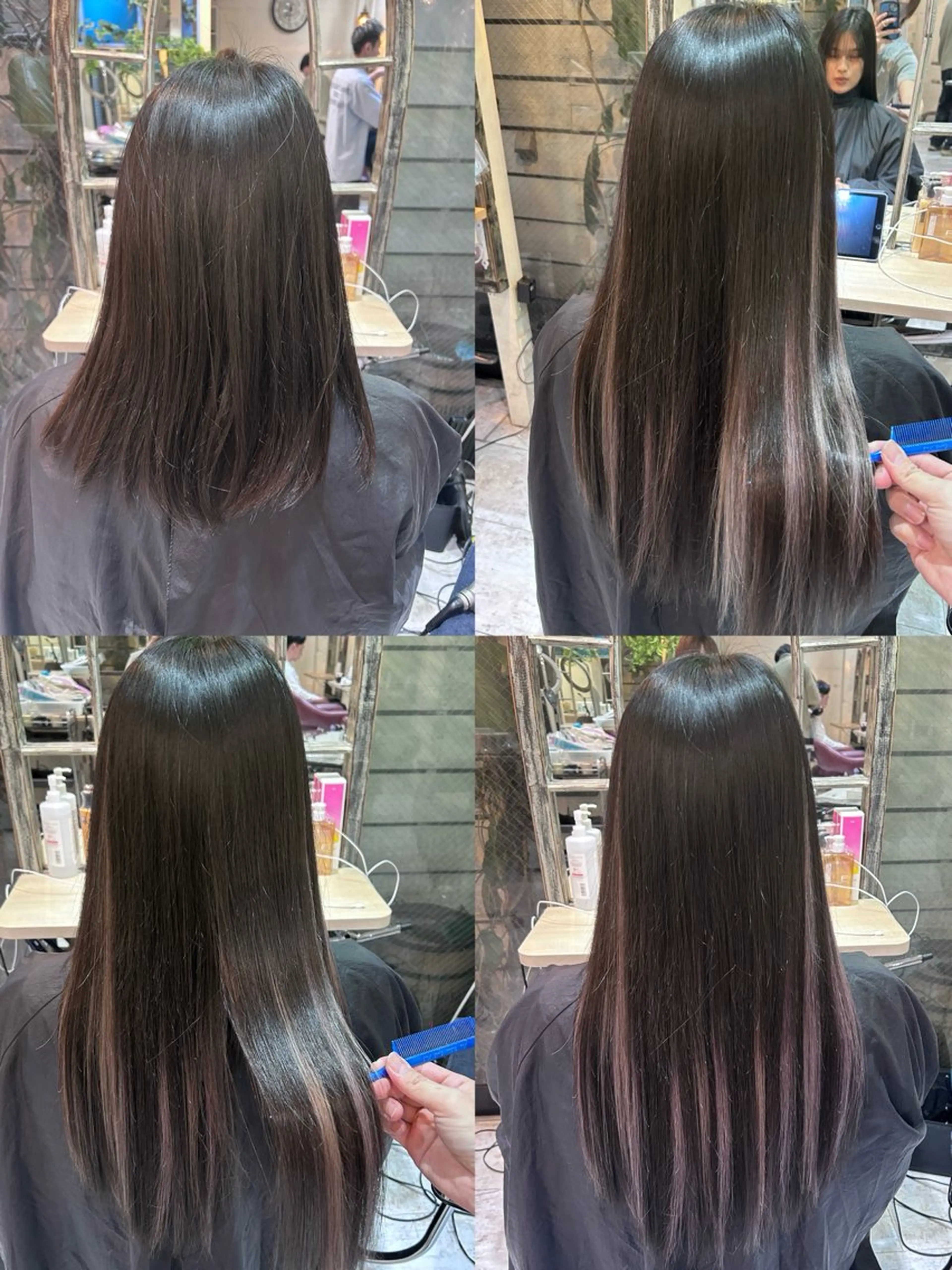 ロング カラー イズ ミのヘアスタイル