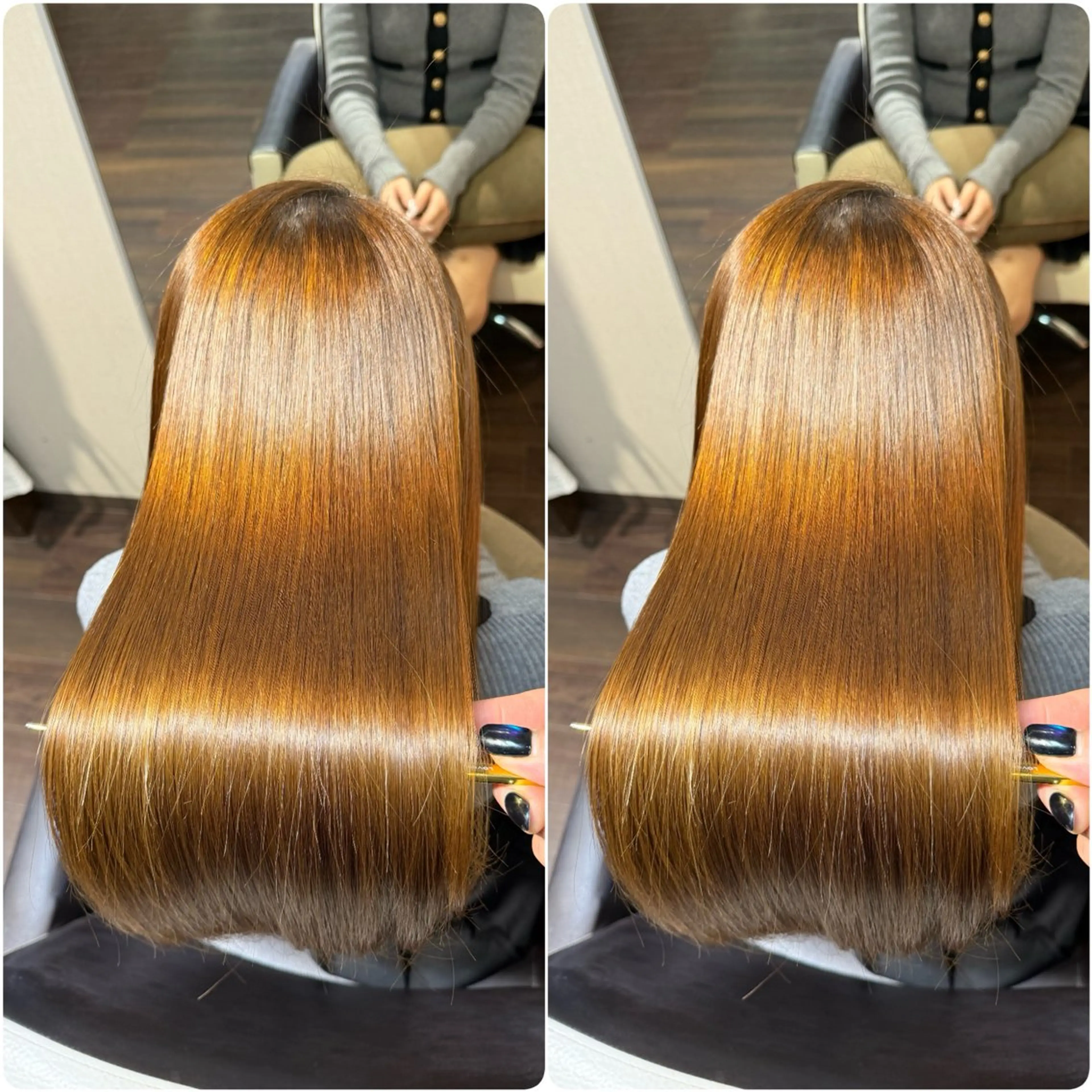 ロング カラー カット ヘアカラー トリートメント ヘッドスパ youres hair 髪質改善トリートメント&ヘッドスパ 新宿EAST所属・🌹ULTOWA🌹 髪質改善/縮毛/店長のヘアスタイル