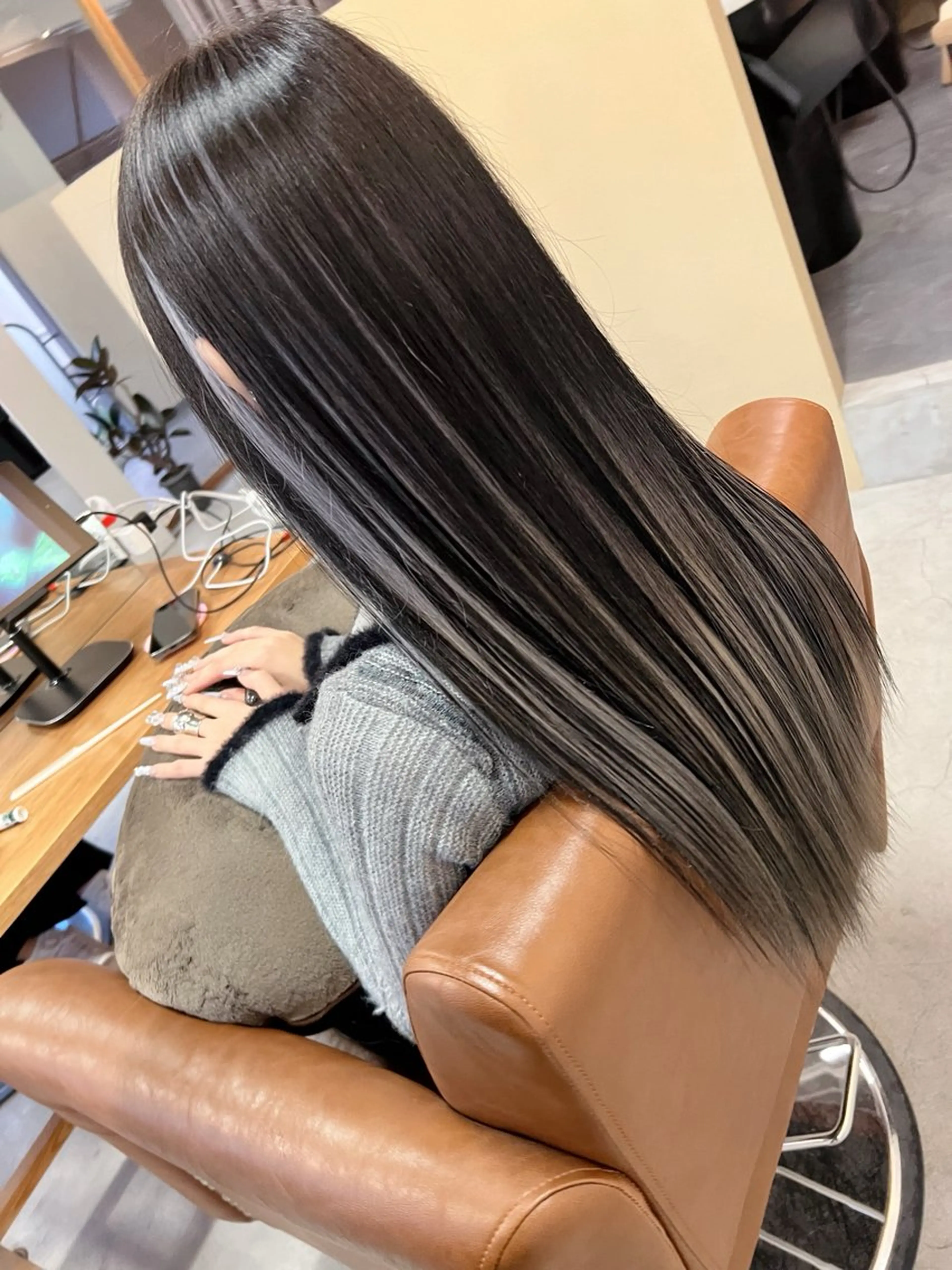 【土橋限定】髪質改善 美髪エステコース☆(超音波アイロン付き)の写真