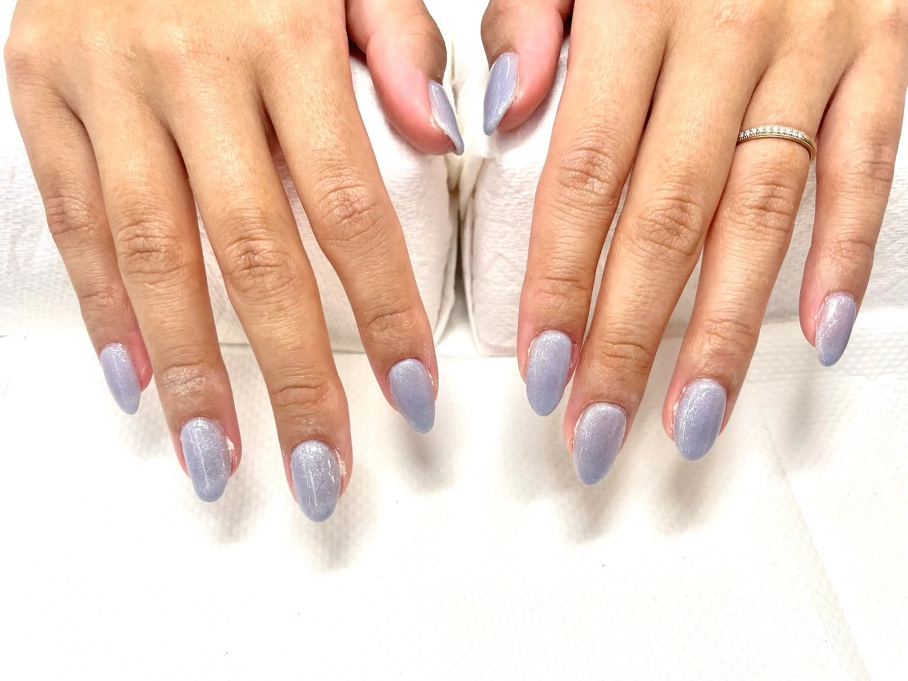 ネイル ラメ(グリッター) ワンカラーネイル . yukaのネイルデザイン