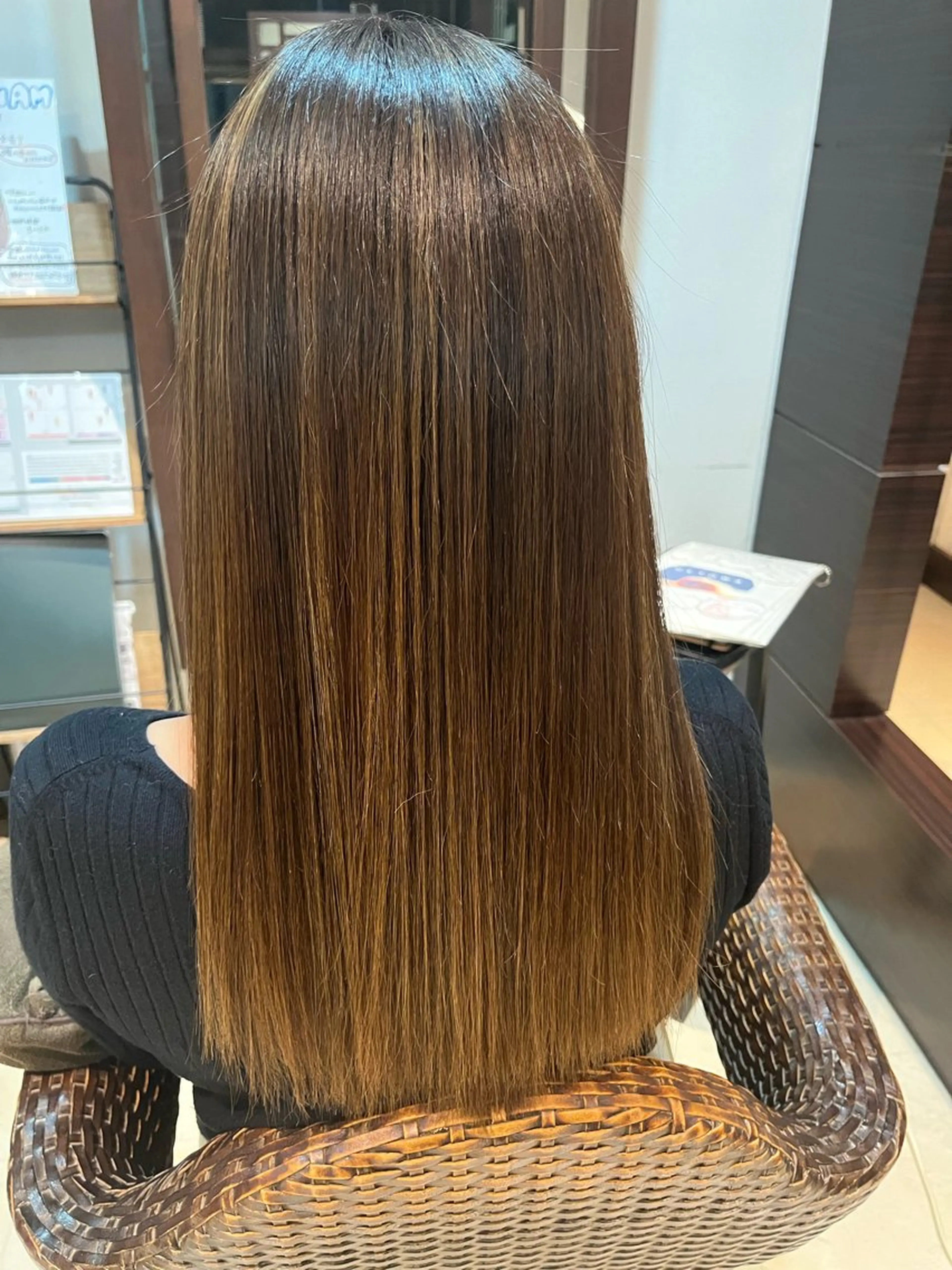 ロング カット トリートメント 岩上 充希のヘアスタイル