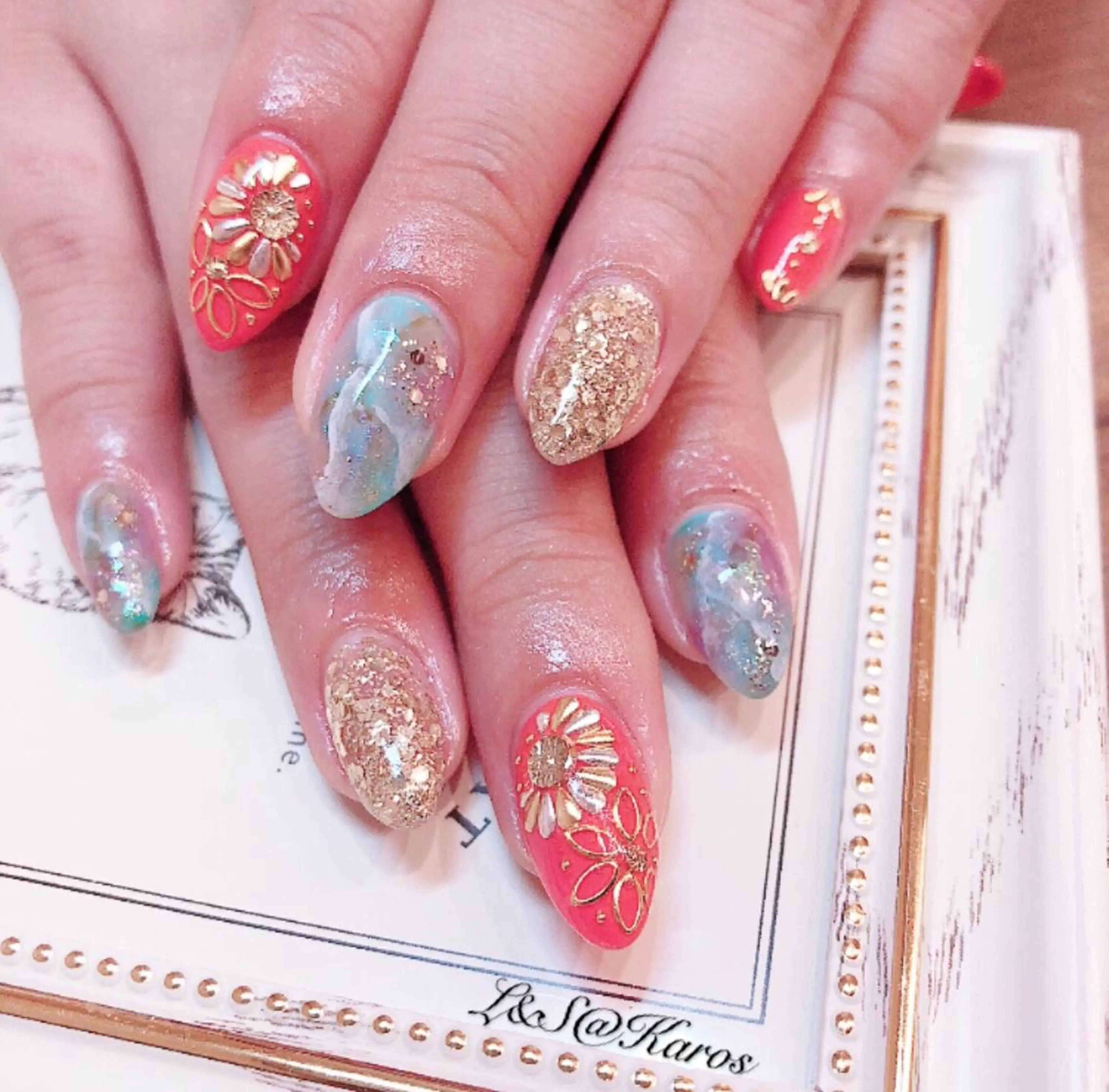 ネイル L&S@ Karosのネイルデザイン